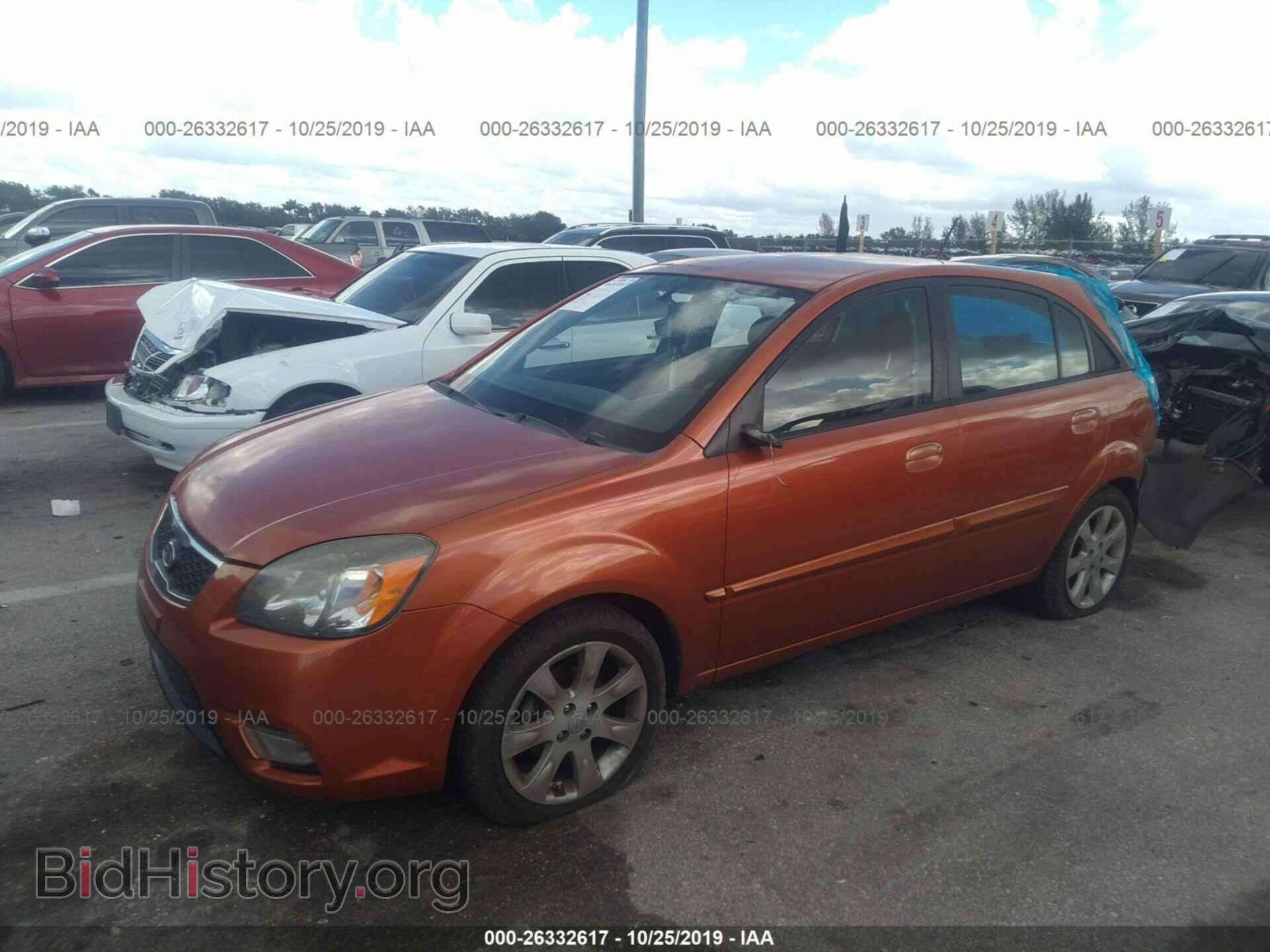 2011 KIA RIO - VIN: KNADH5A39B6814435 - Фото 2