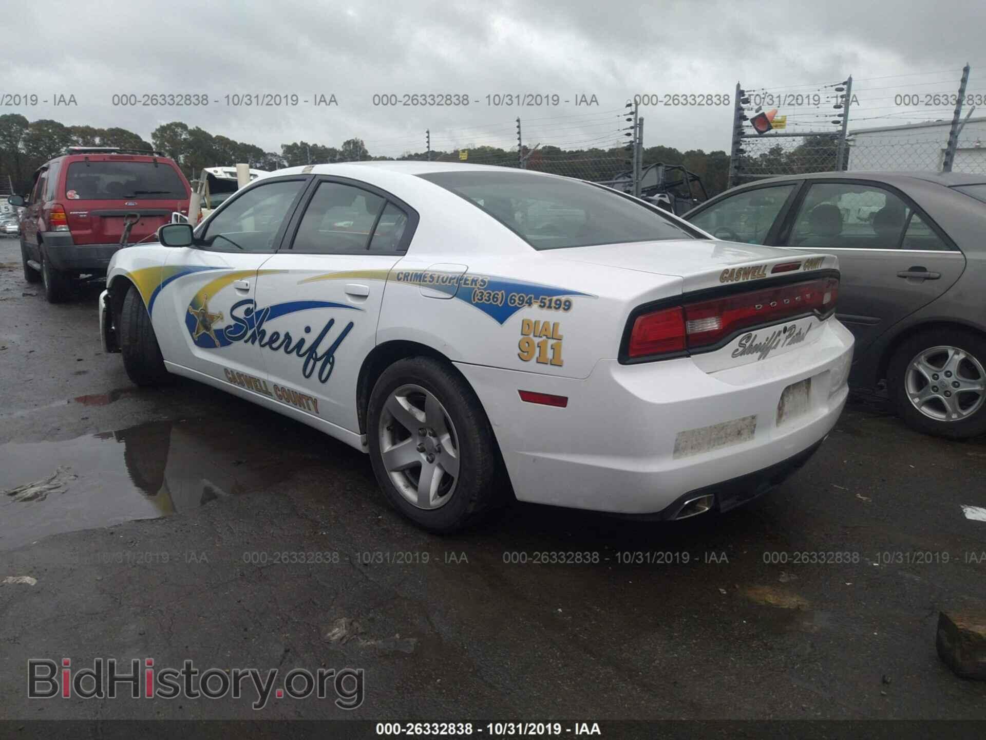 2012 DODGE CHARGER - VIN: 2C3CDXAT7CH134656 - Фото 3