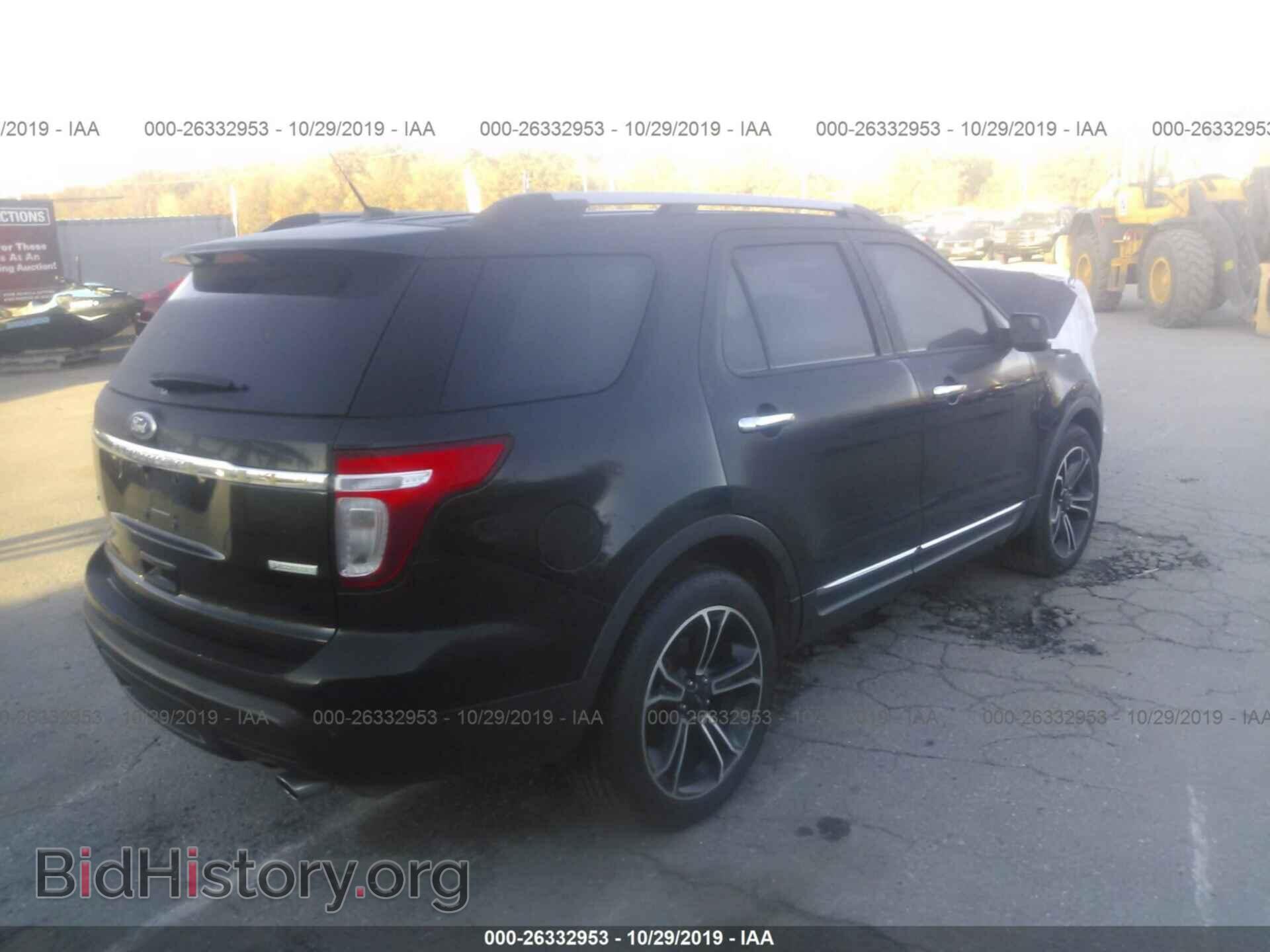 2013 FORD EXPLORER - VIN: 1FM5K7D91DGA01314 - Фото 4