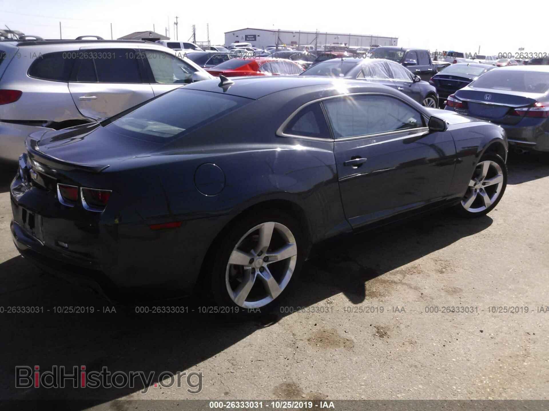 2013 CHEVROLET CAMARO - VIN: 2G1FA1E39D9224985 - Фото 4