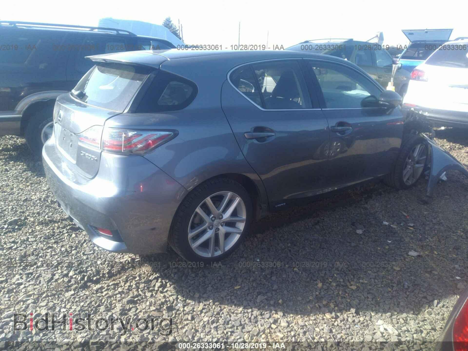 2014 Lexus CT - VIN: JTHKD5BH7E2176034 - Фото 4