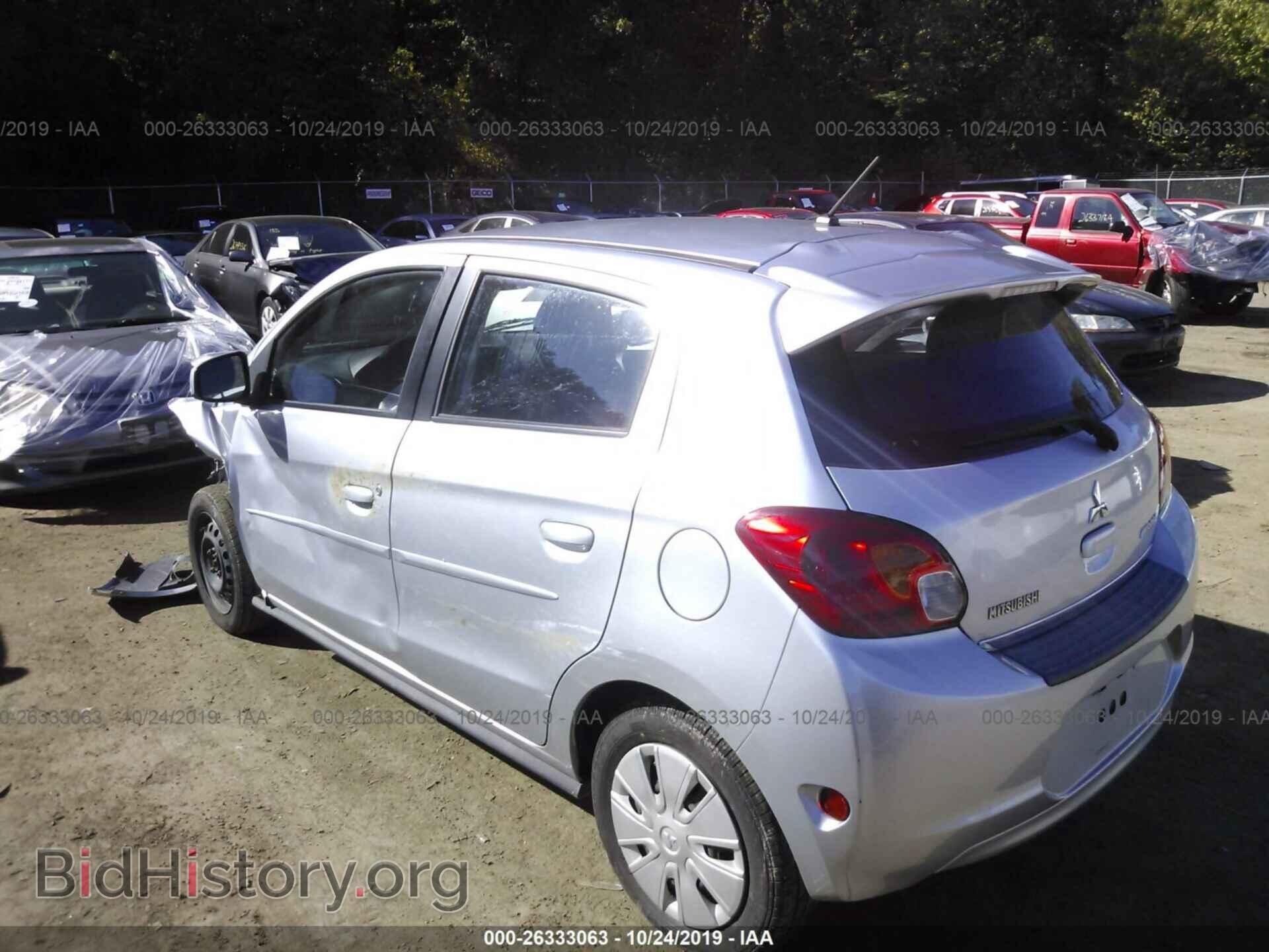 2015 MITSUBISHI MIRAGE - VIN: ML32A3HJ0FH054884 - Фото 3