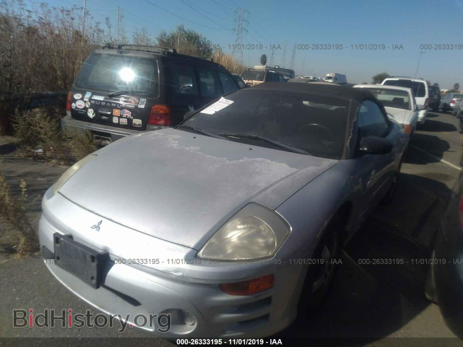 2003 MITSUBISHI ECLIPSE - VIN: 4A3AE45G43EO8435 - Photo 2