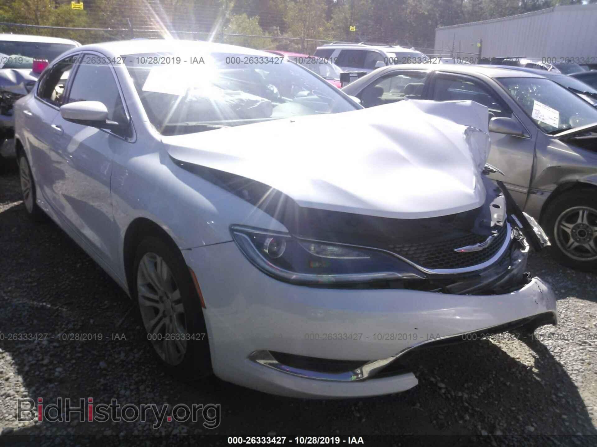 Photo 1C3CCCAB6FN560157 - CHRYSLER 200 2015