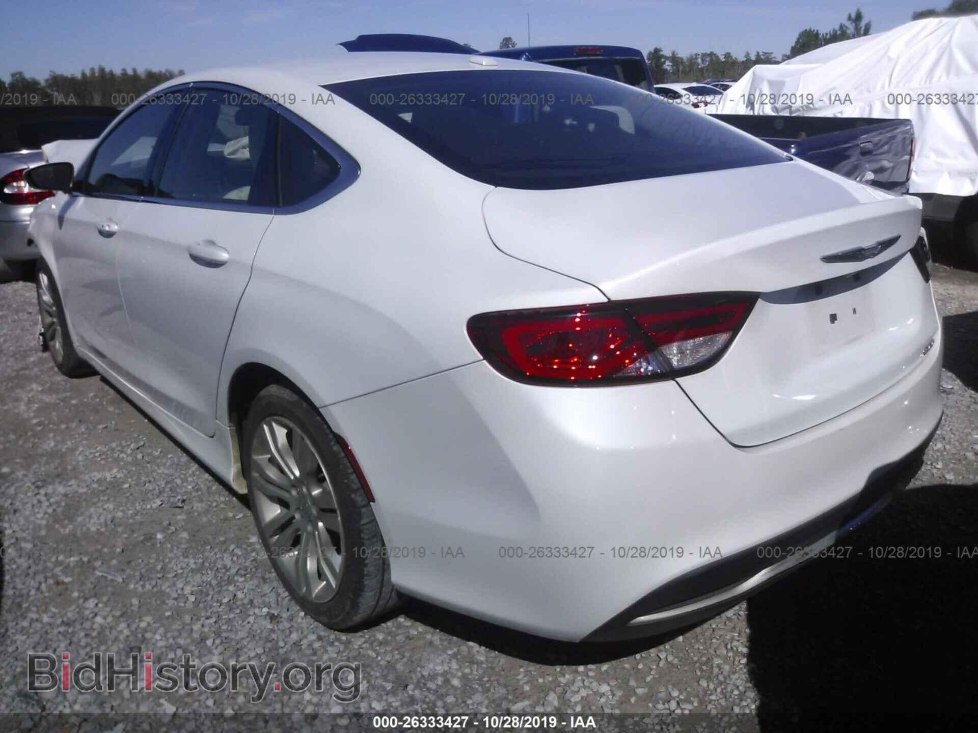 2015 CHRYSLER 200 - VIN: 1C3CCCAB6FN560157 - Photo 3