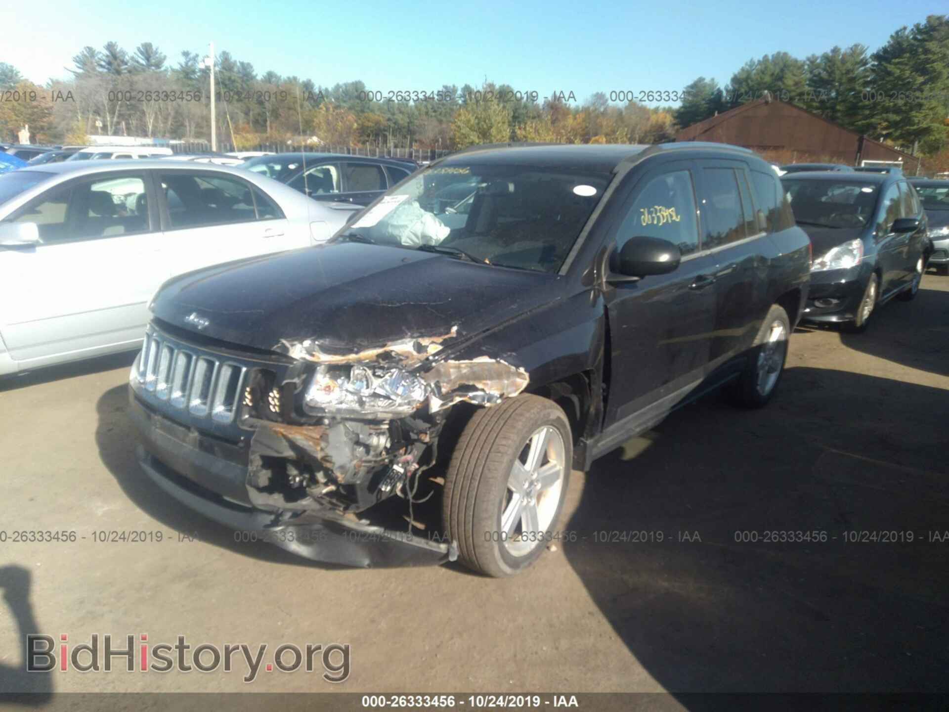 2011 JEEP COMPASS - VIN: 1J4NF5FB5BD169592 - Фото 2