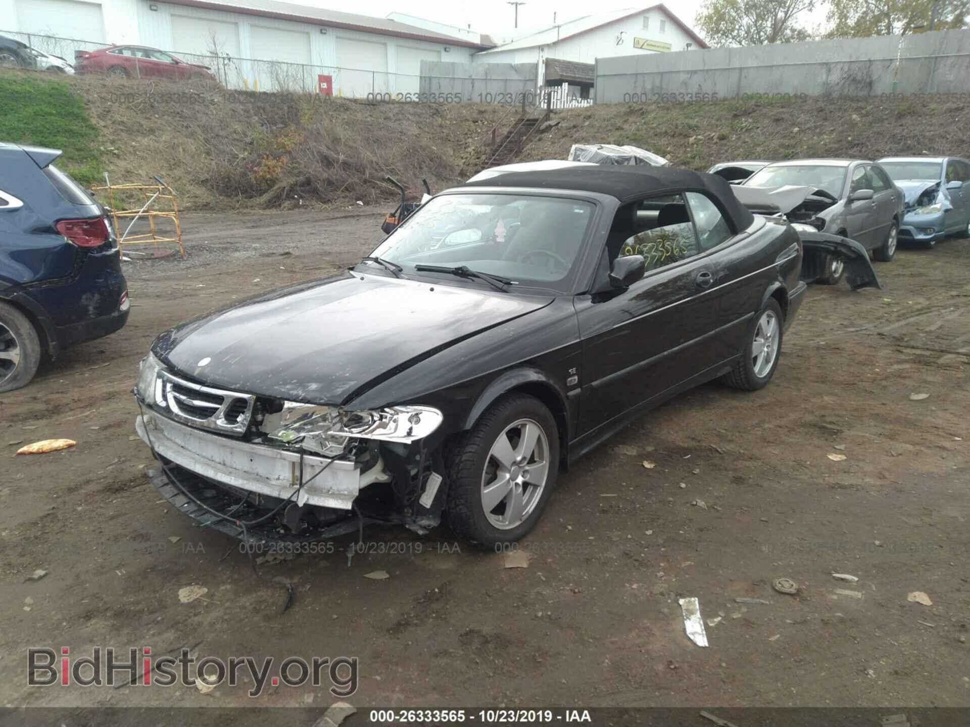 2002 Saab 9-3 - VIN: YS3DF78K327000687 - Фото 2
