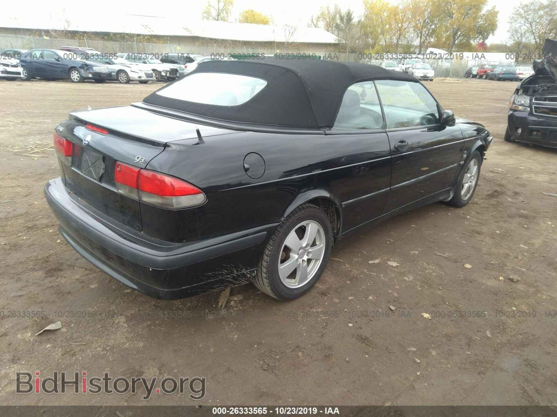 2002 Saab 9-3 - VIN: YS3DF78K327000687 - Фото 4