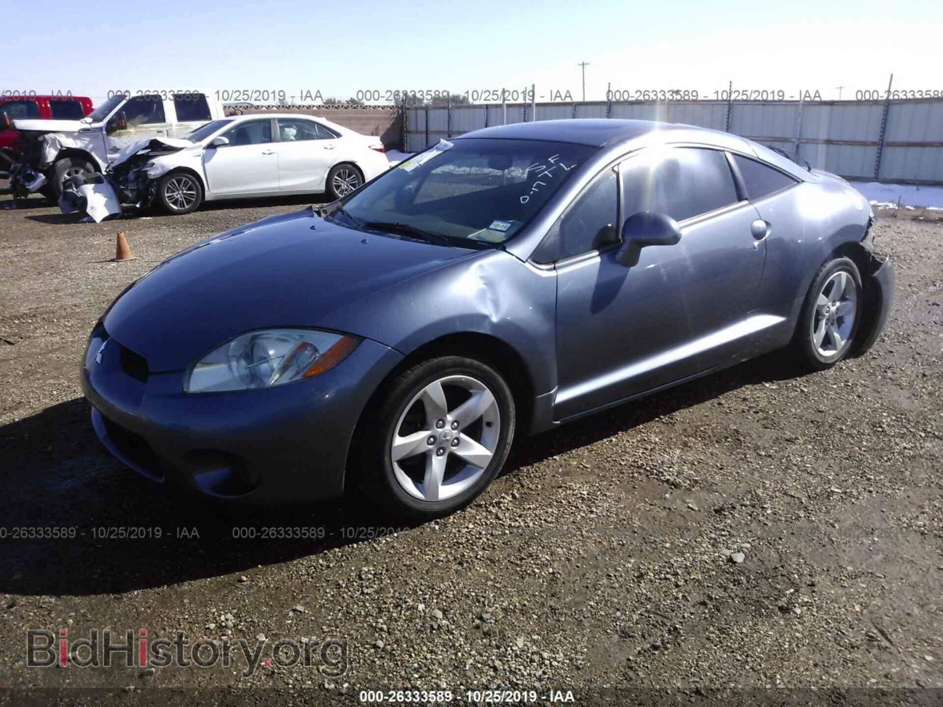 2007 MITSUBISHI ECLIPSE - VIN: 4A3AK24F47E028967 - Фото 2