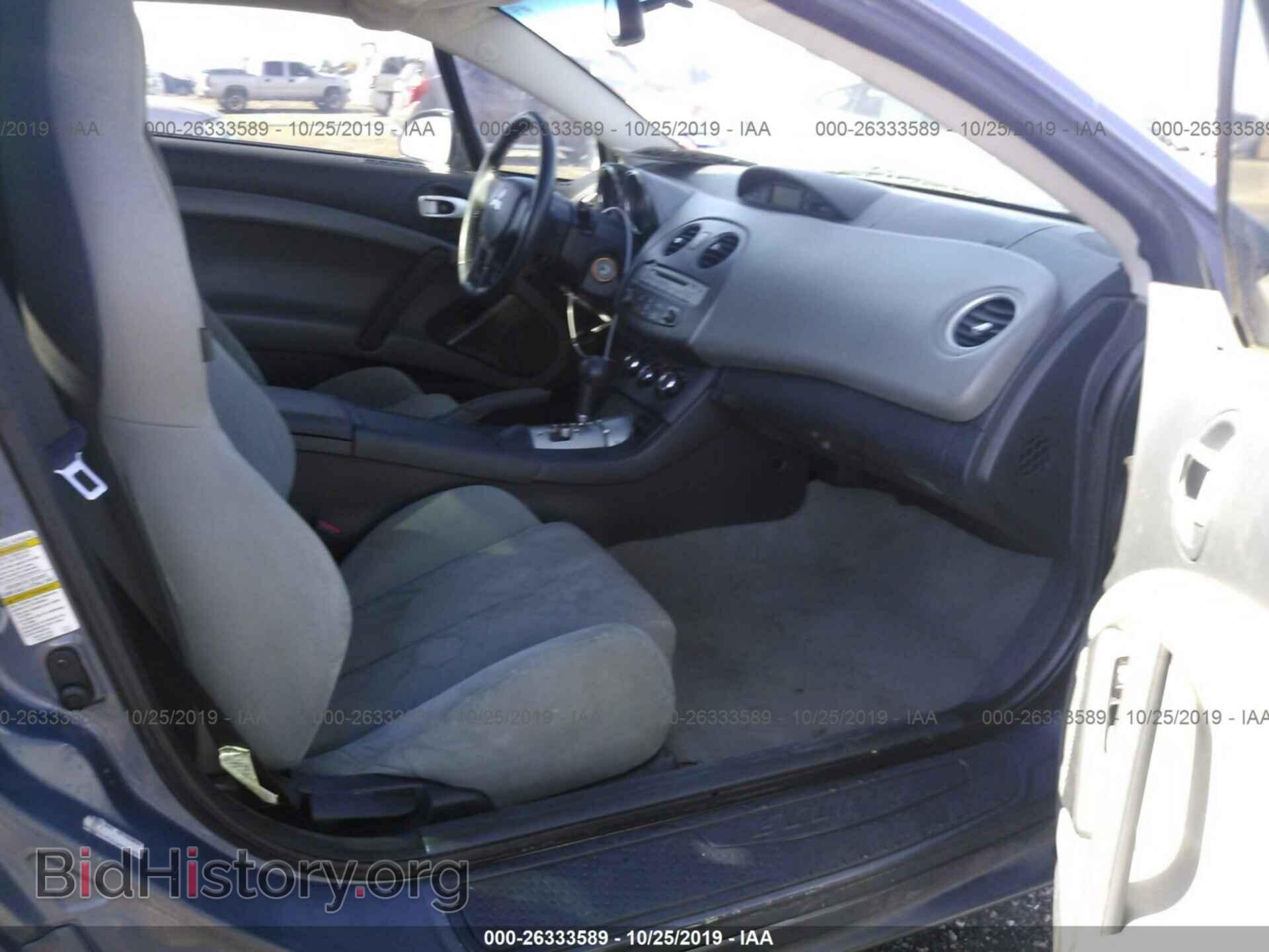 2007 MITSUBISHI ECLIPSE - VIN: 4A3AK24F47E028967 - Фото 5