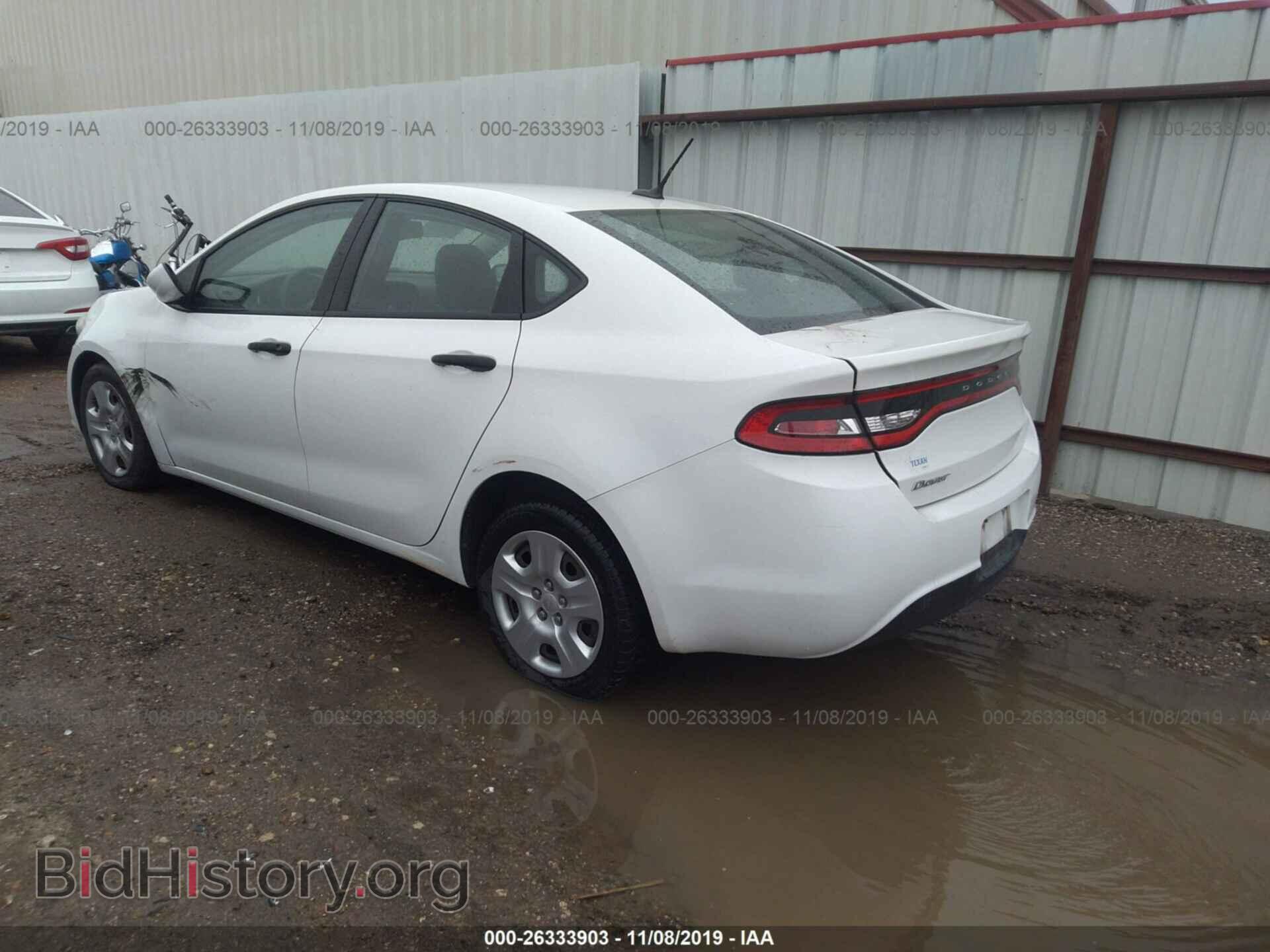 2013 DODGE DART - VIN: 1C3CDFAA6DD290002 - Фото 3