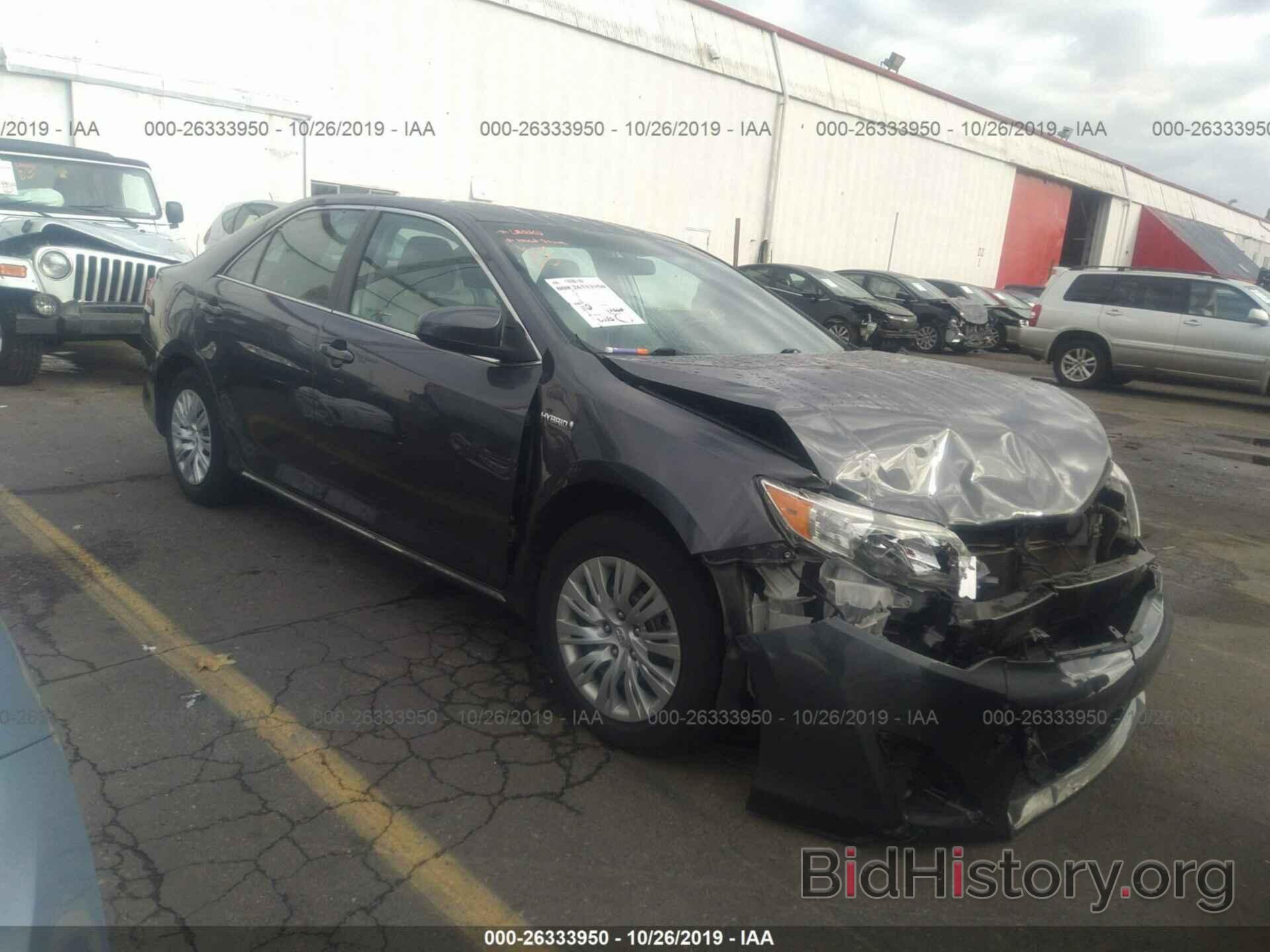 Photo 4T1BD1FK2DU075837 - TOYOTA CAMRY 2013