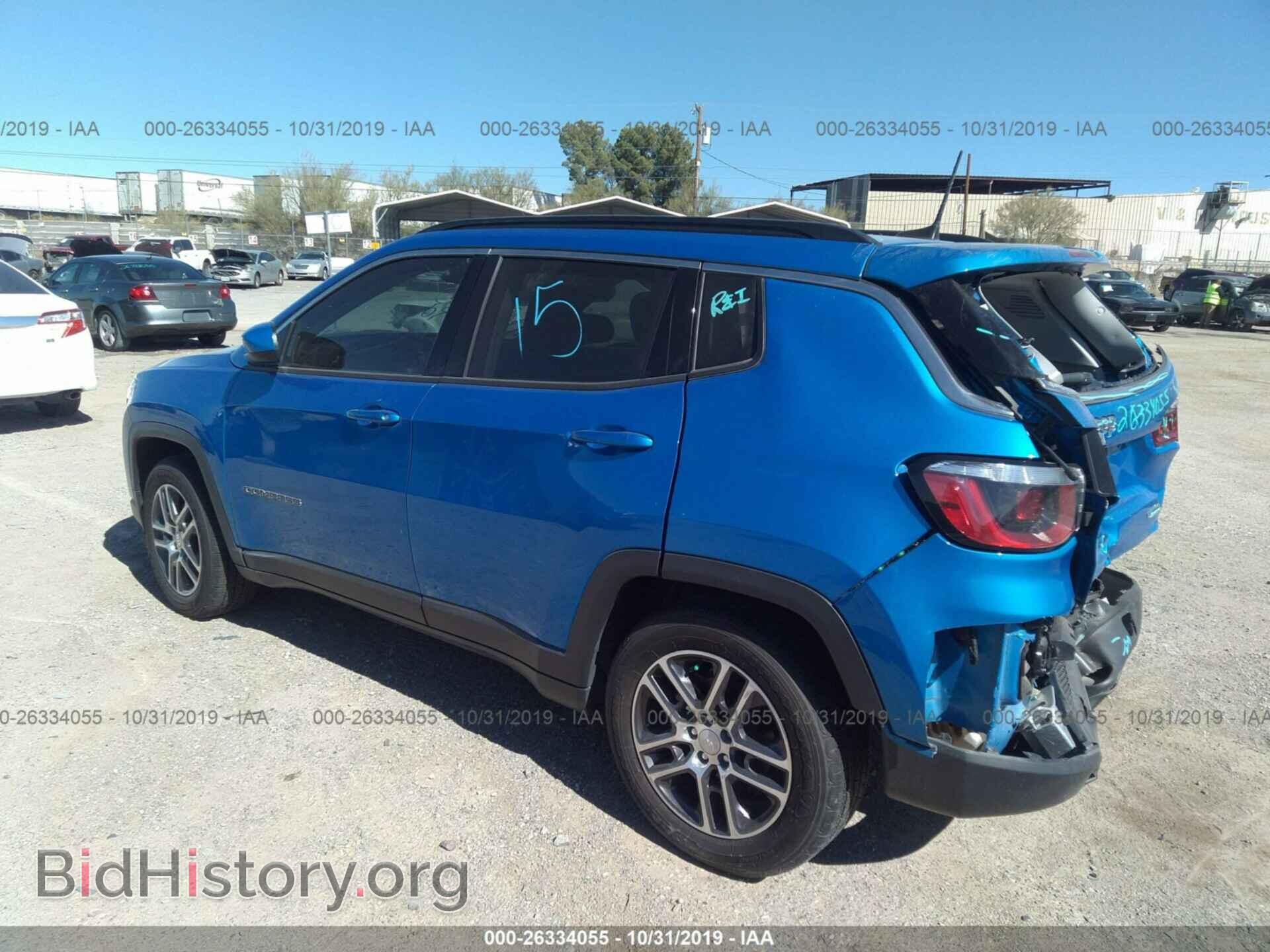 2019 JEEP COMPASS - VIN: 3C4NJCBB8KT772707 - Фото 3
