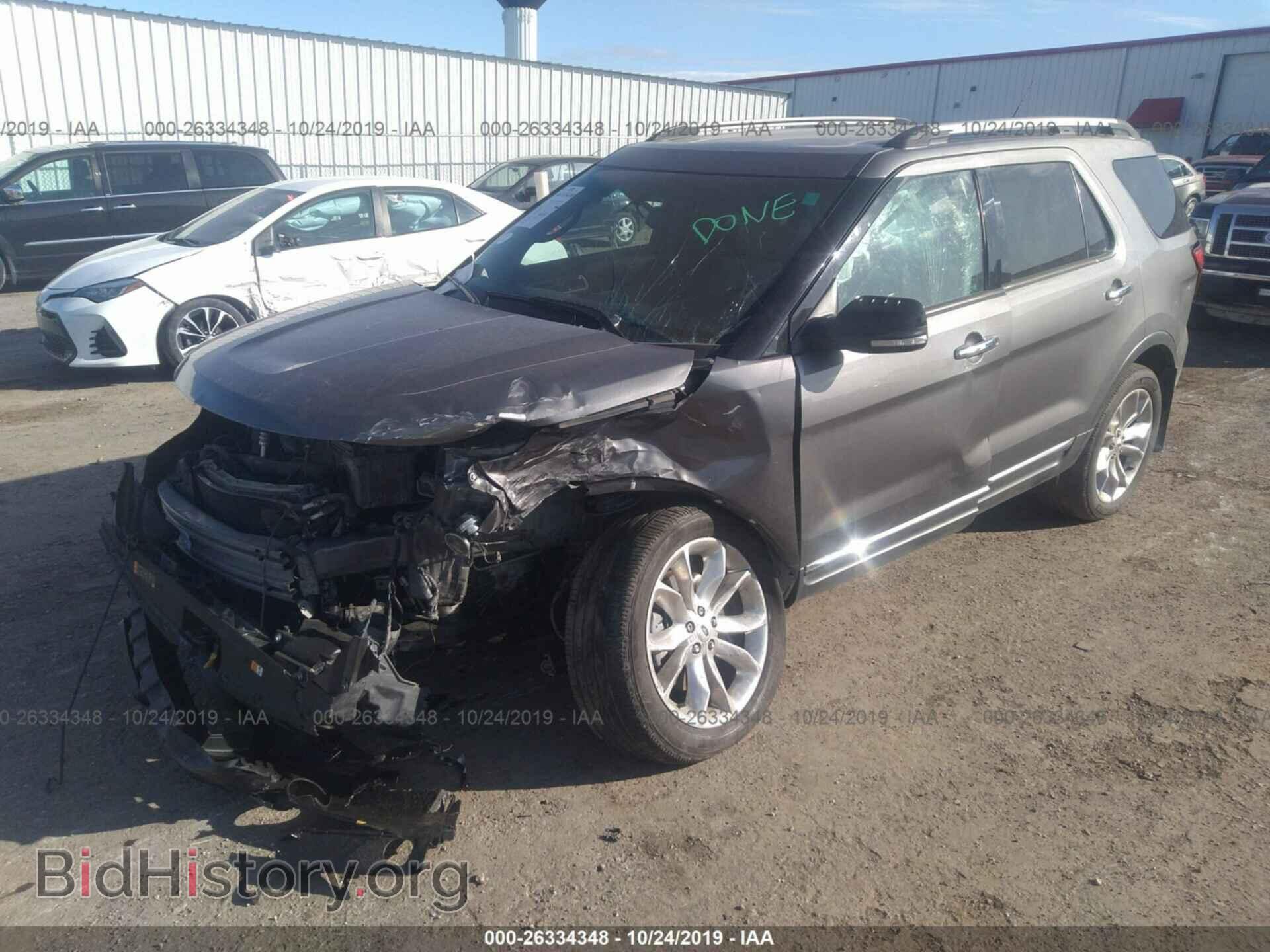 2013 FORD EXPLORER - VIN: 1FM5K8D88DGB82439 - Фото 2