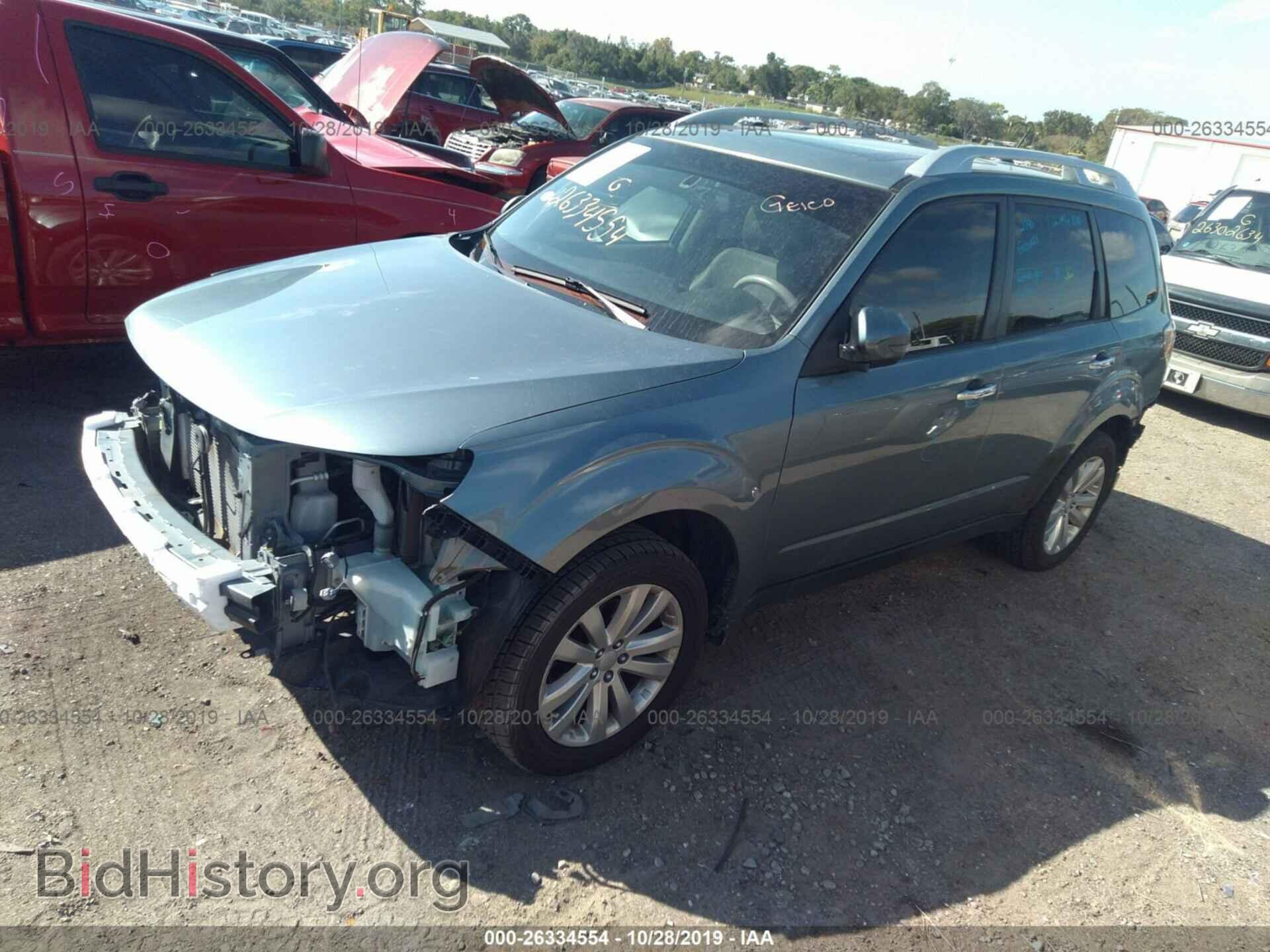 2012 SUBARU FORESTER - VIN: JF2SHAGC3CH437618 - Фото 2