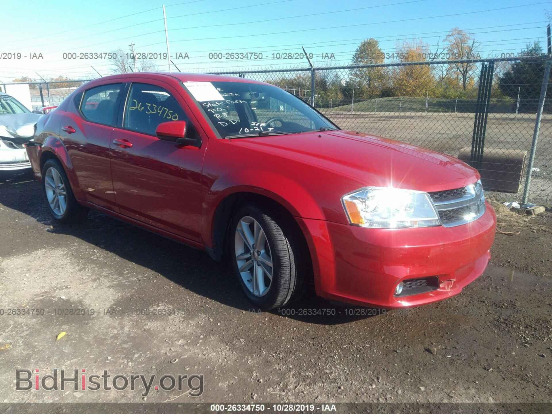 Фотография 1C3CDZEG9CN112691 - DODGE AVENGER 2012