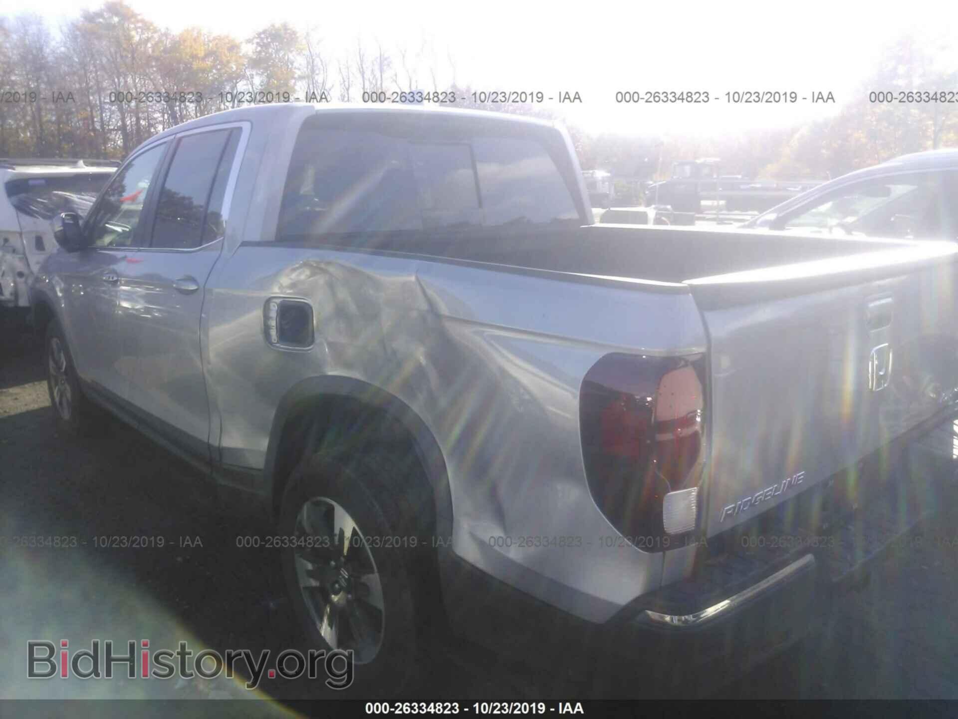 2019 HONDA RIDGELINE - VIN: 5FPYK3F69KB025632 - Фото 3