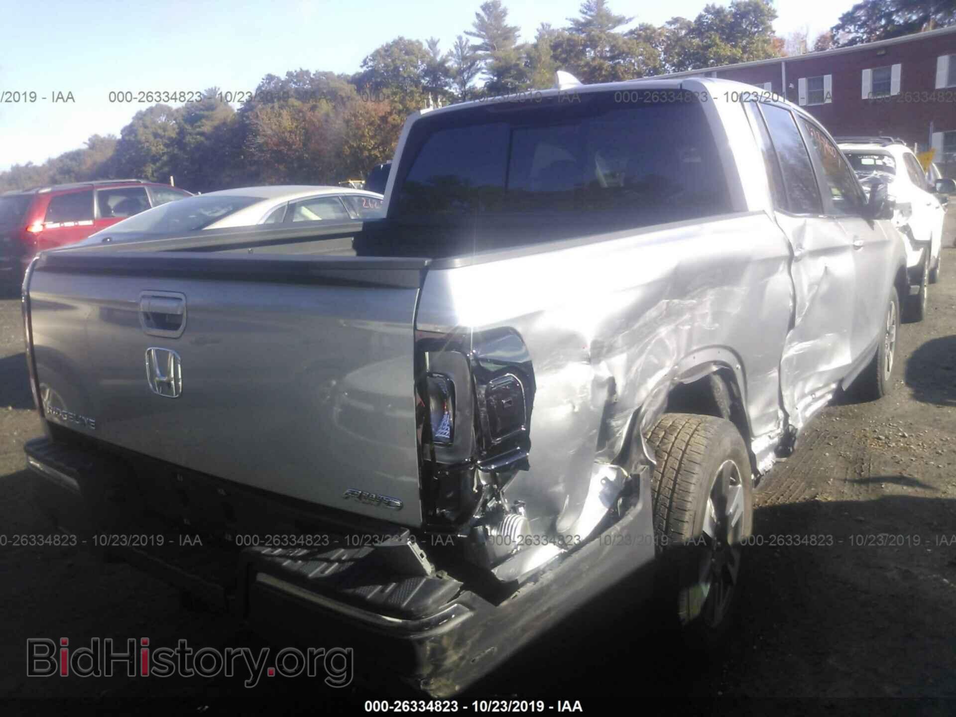 2019 HONDA RIDGELINE - VIN: 5FPYK3F69KB025632 - Фото 4