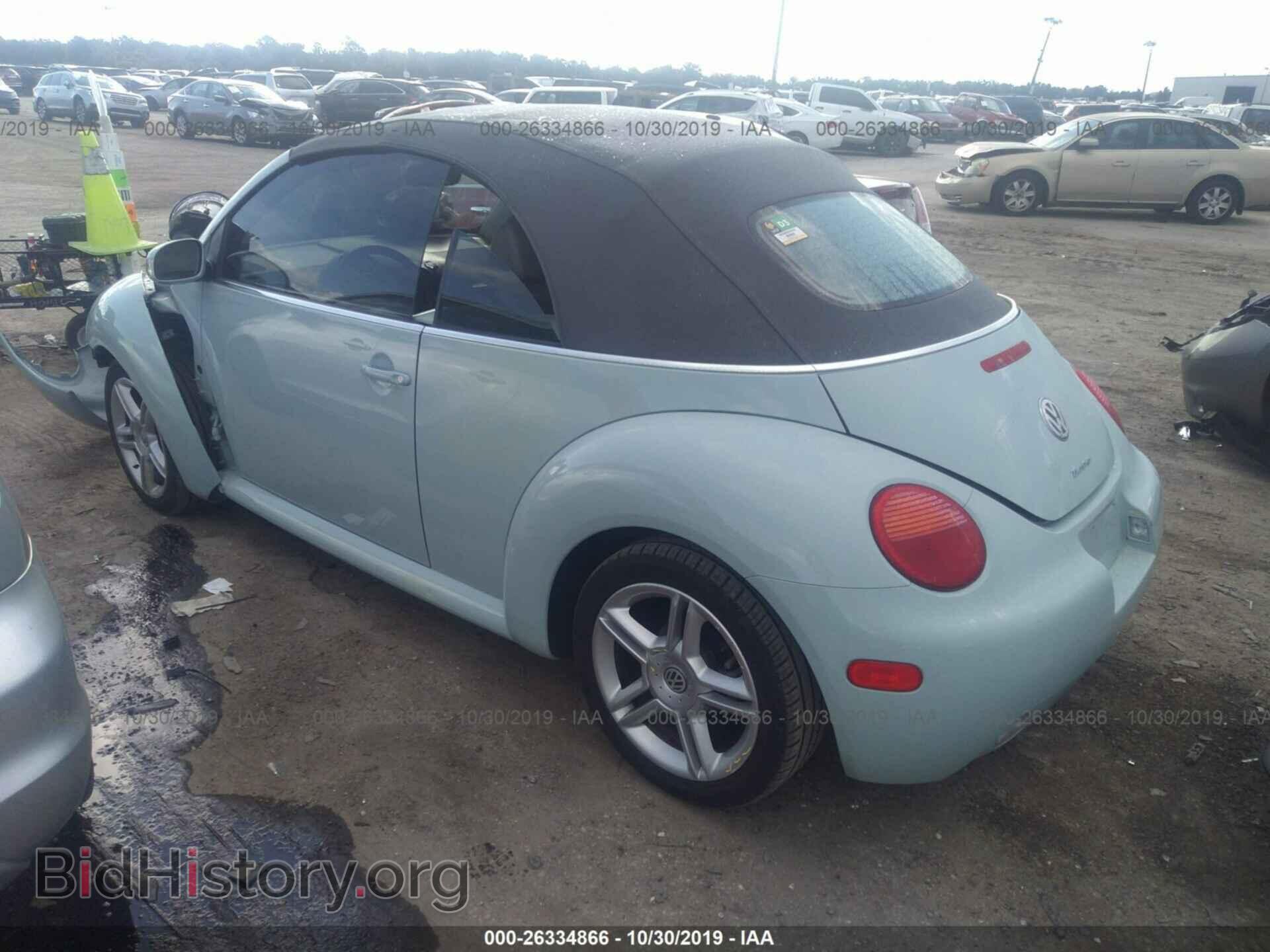 2004 VOLKSWAGEN NEW BEETLE - VIN: 3VWCD31Y84M321372 - Фото 3