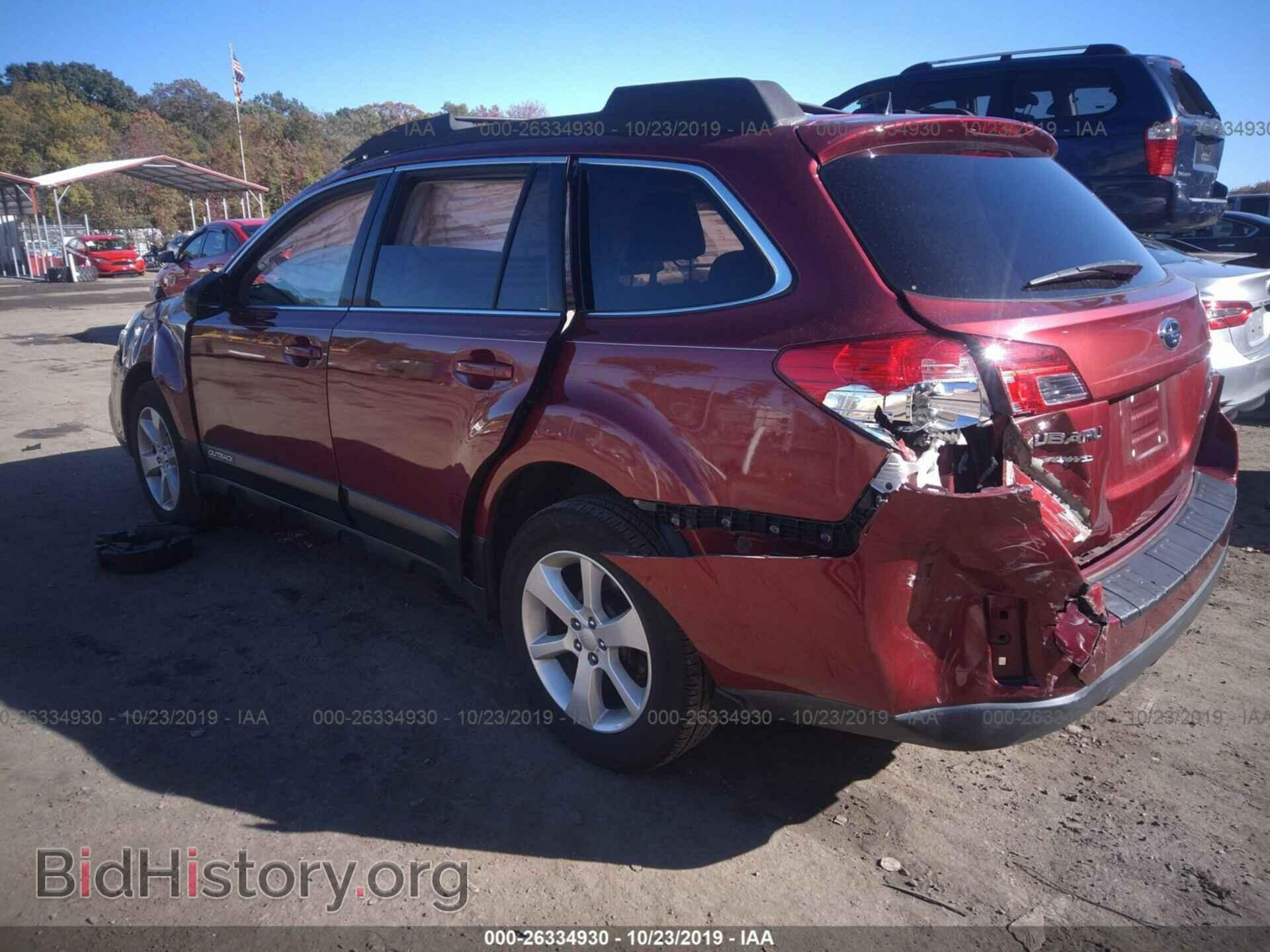 2014 SUBARU OUTBACK - VIN: 4S4BRBCC9E3233893 - Фото 3