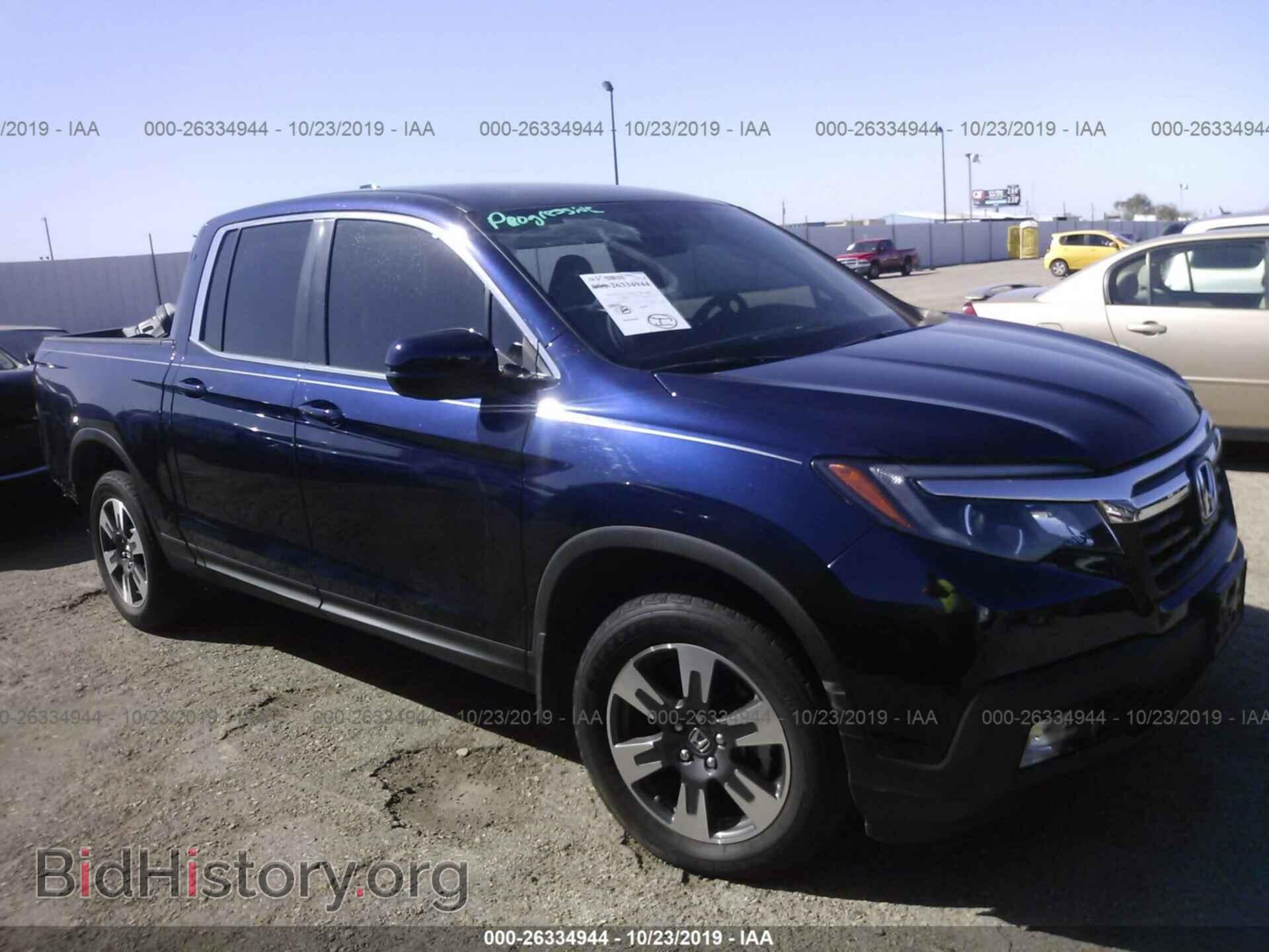 Photo 5FPYK3F59HB005316 - HONDA RIDGELINE 2017