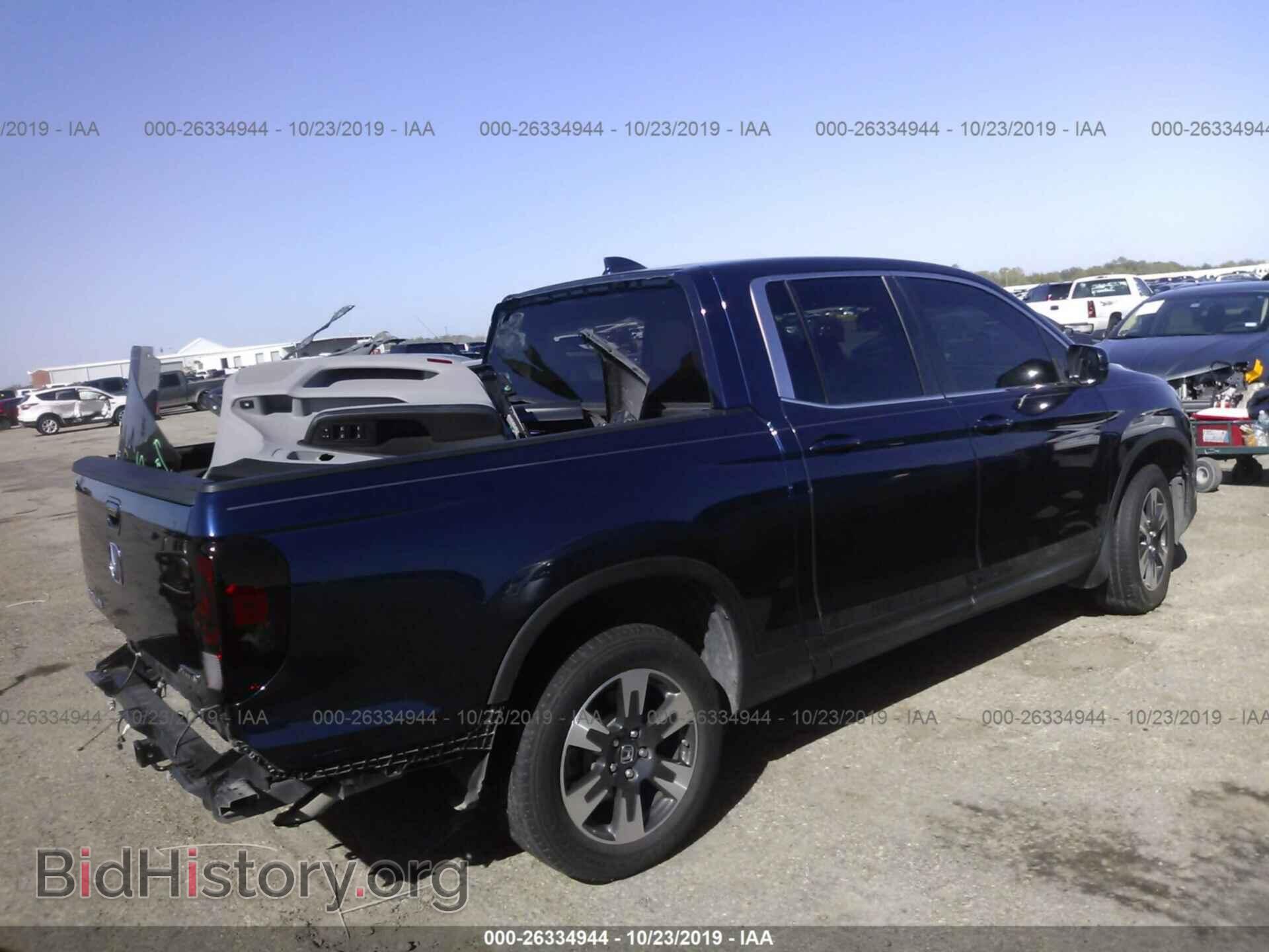 2017 HONDA RIDGELINE - VIN: 5FPYK3F59HB005316 - Фото 4