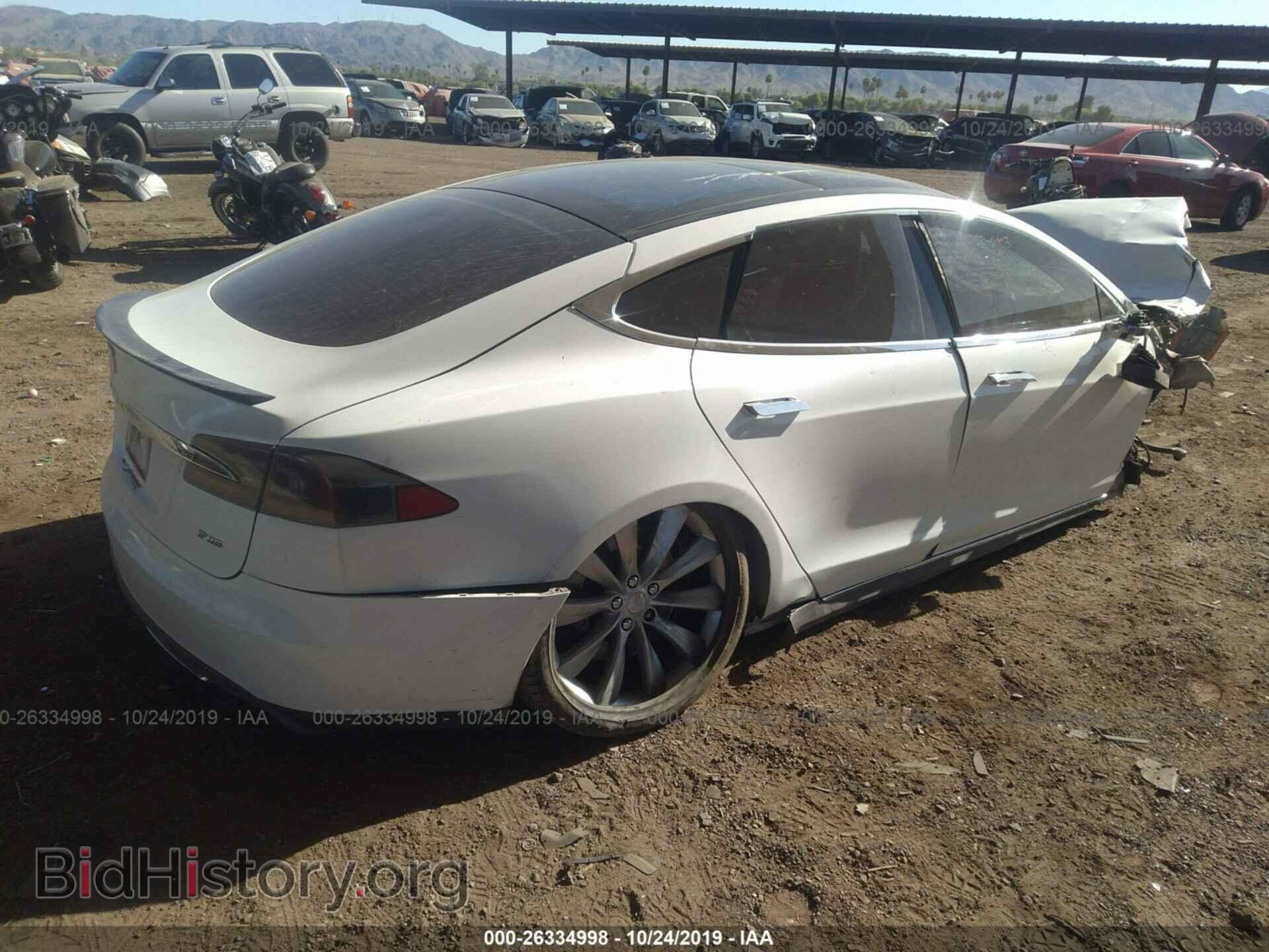 2013 TESLA MODEL S - VIN: 5YJSA1DP4DFP04602 - Фото 4