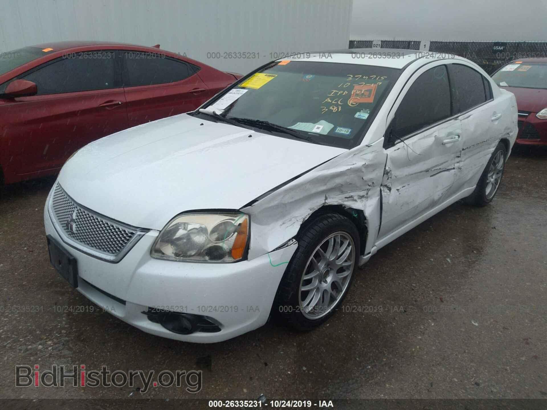 2012 MITSUBISHI GALANT - VIN: 4A32B3FF5CE013136 - Фото 2
