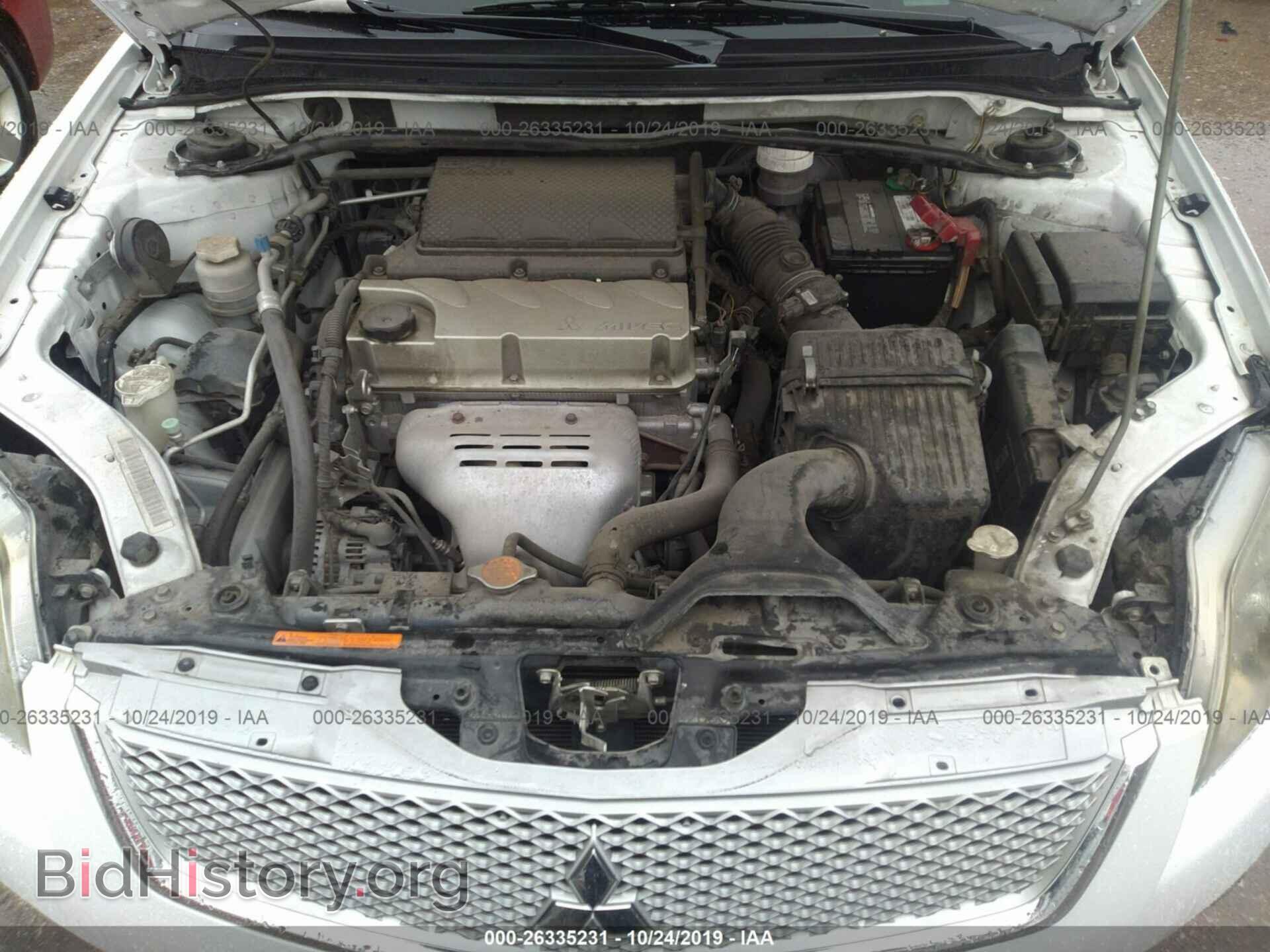 2012 MITSUBISHI GALANT - VIN: 4A32B3FF5CE013136 - Фото 10