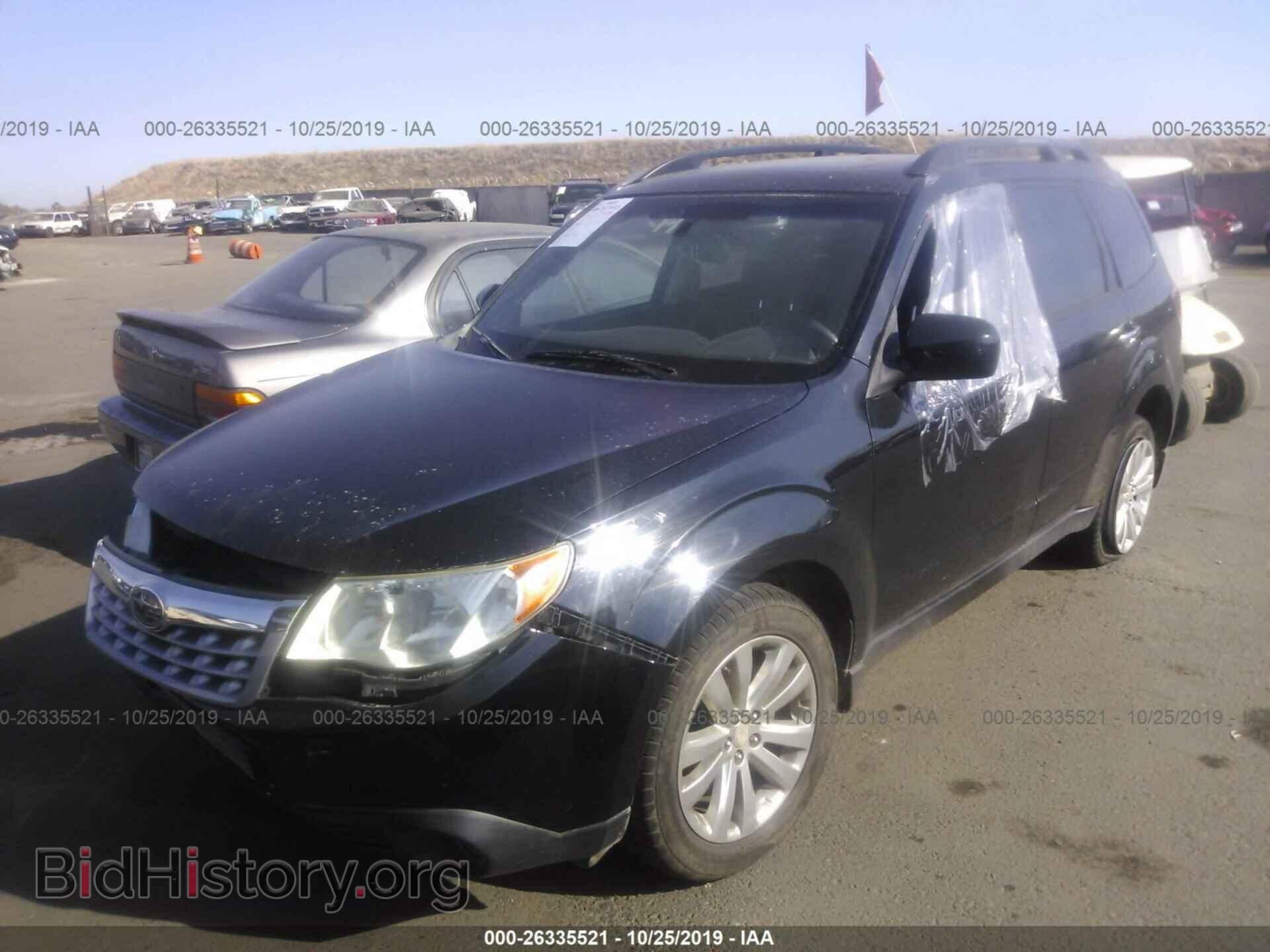 2011 SUBARU FORESTER - VIN: JF2SHAEC9BH707100 - Фото 2