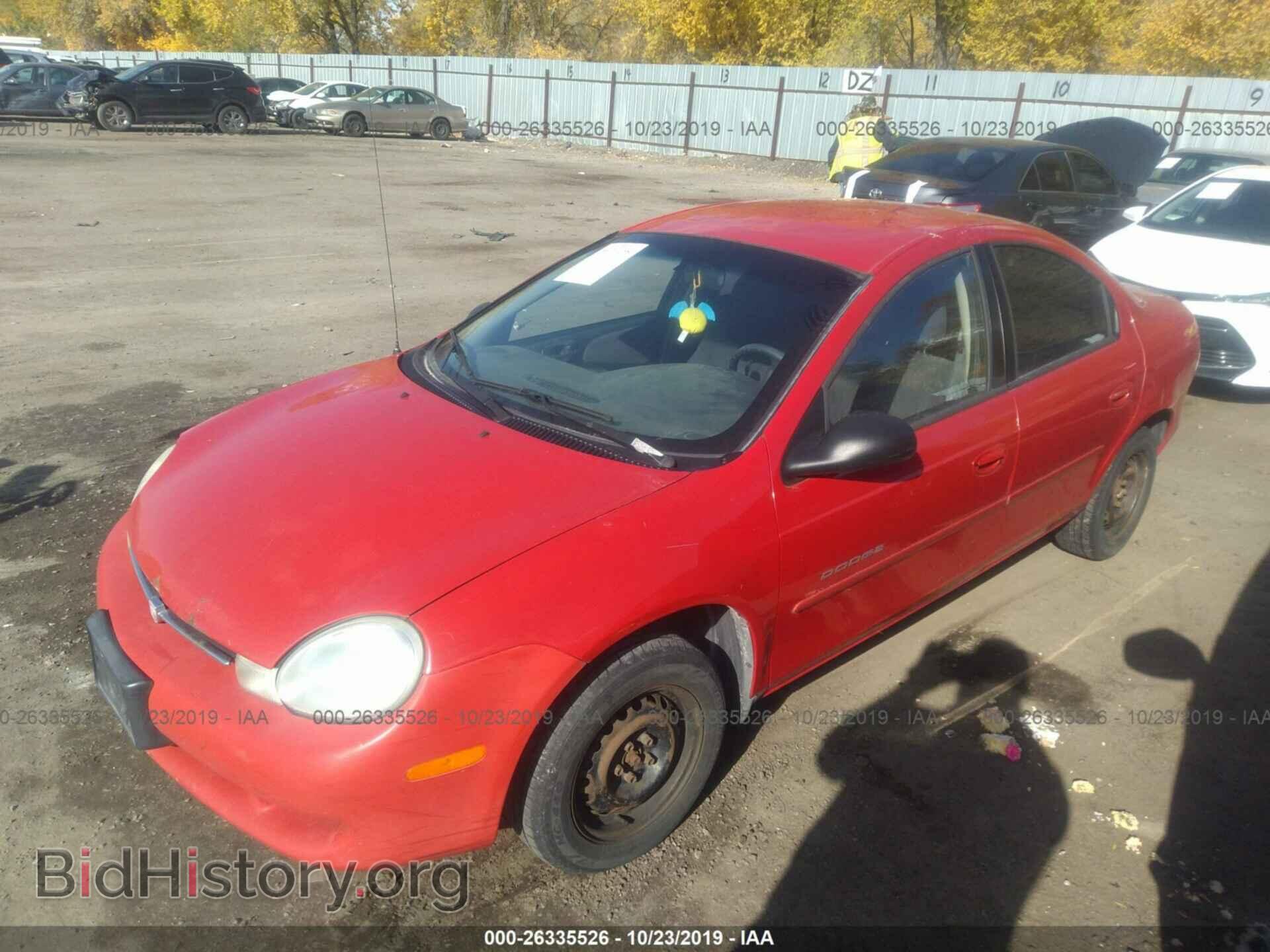 2000 DODGE NEON - VIN: 1B3ES46C6YD686575 - Фото 2