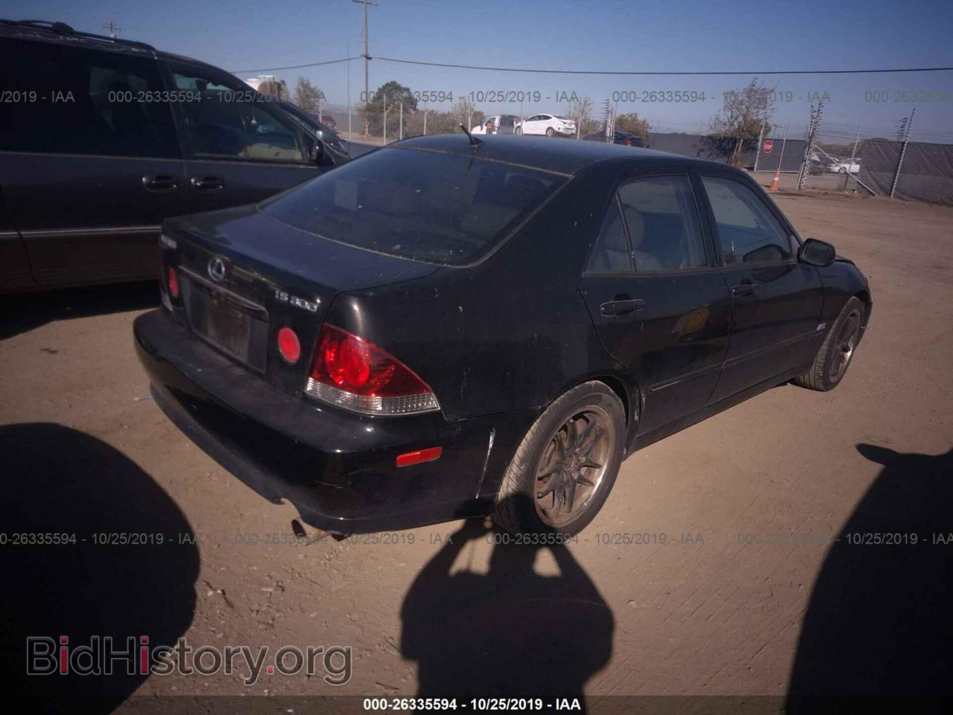 2001 LEXUS IS - VIN: JTHBD182610031018 - Photo 4
