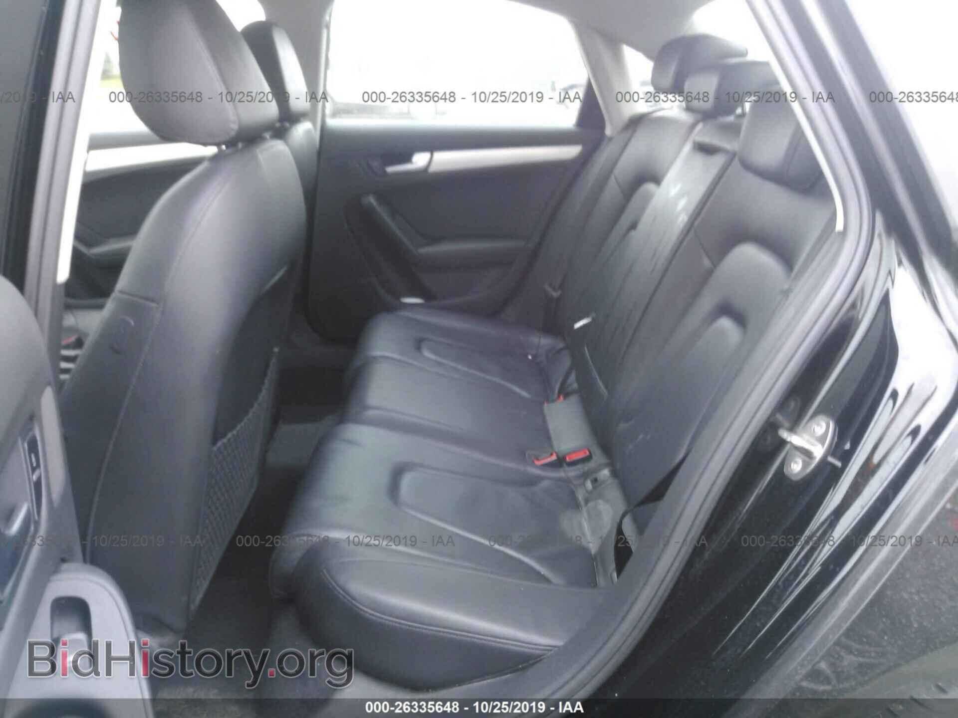 2010 AUDI A4 - VIN: WAUBFAFL3AN057647 - Photo 8