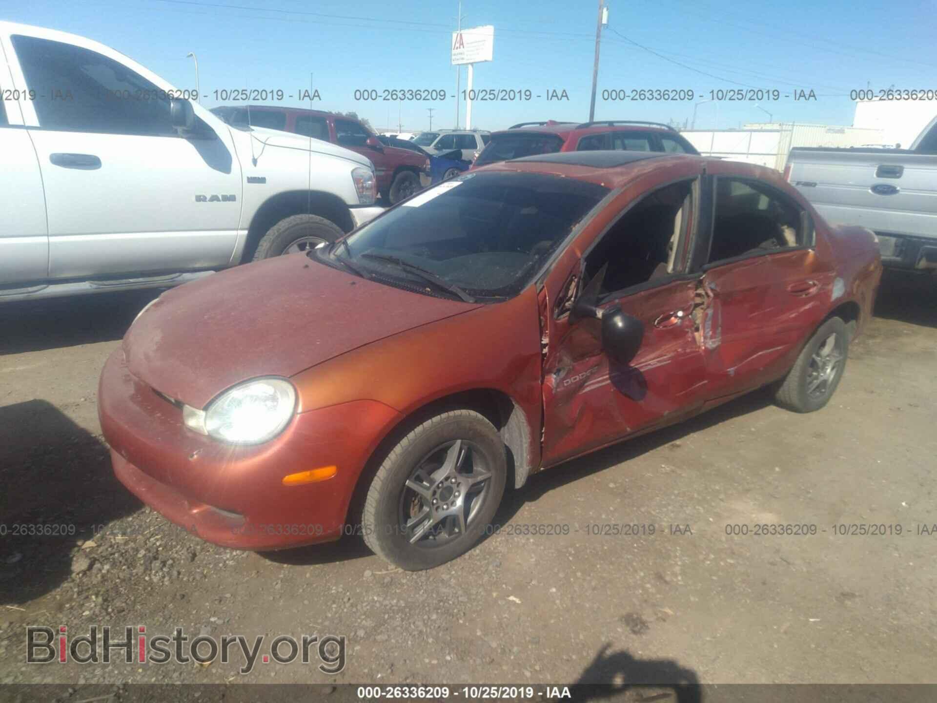 2000 DODGE NEON - VIN: 1B3ES46C6YD786479 - Фото 2
