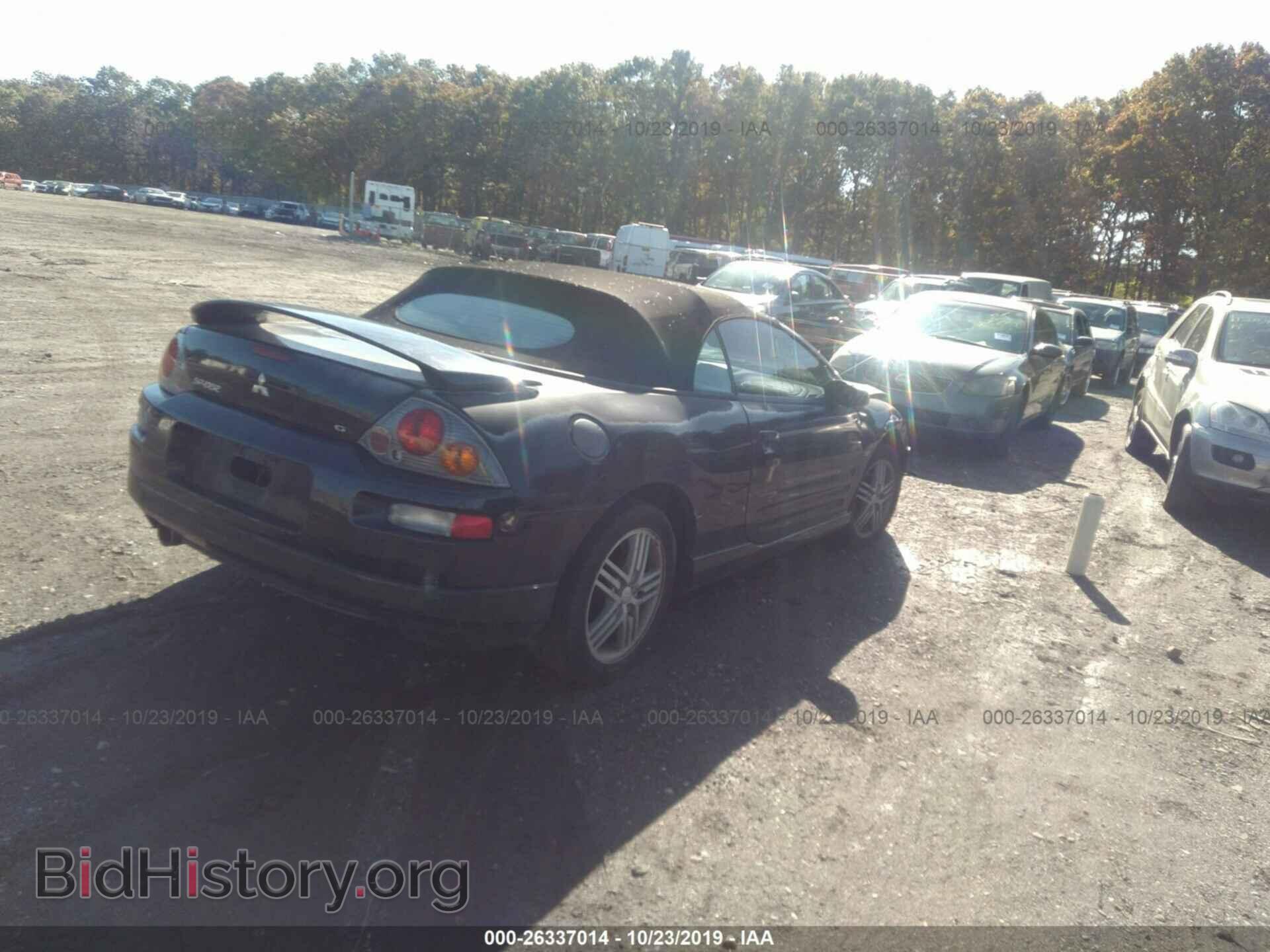 2003 MITSUBISHI ECLIPSE - VIN: 4A3AE55HX3E036221 - Photo 4