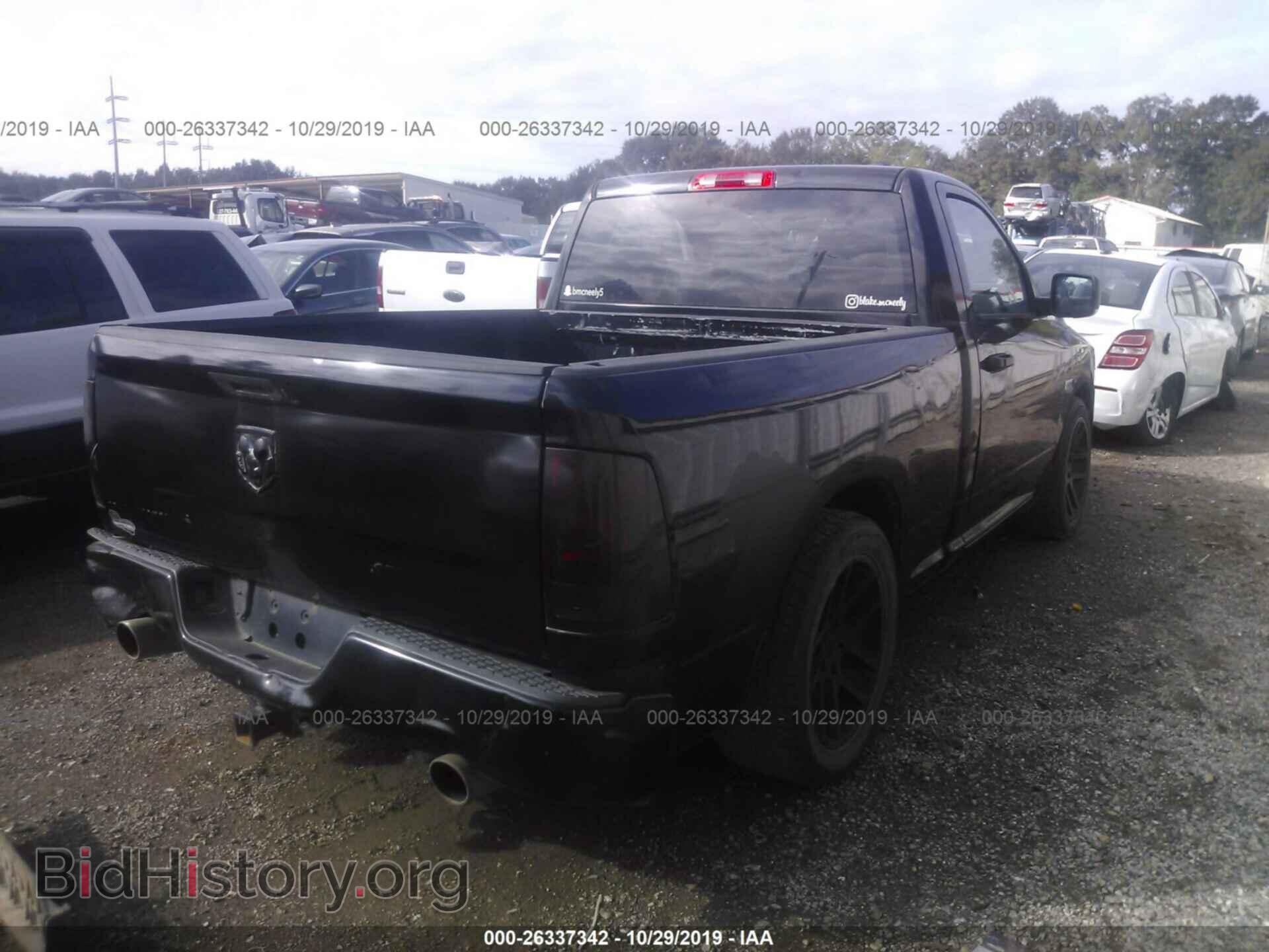 2012 DODGE RAM 1500 - VIN: 3C6JD6AT6CG201297 - Фото 4