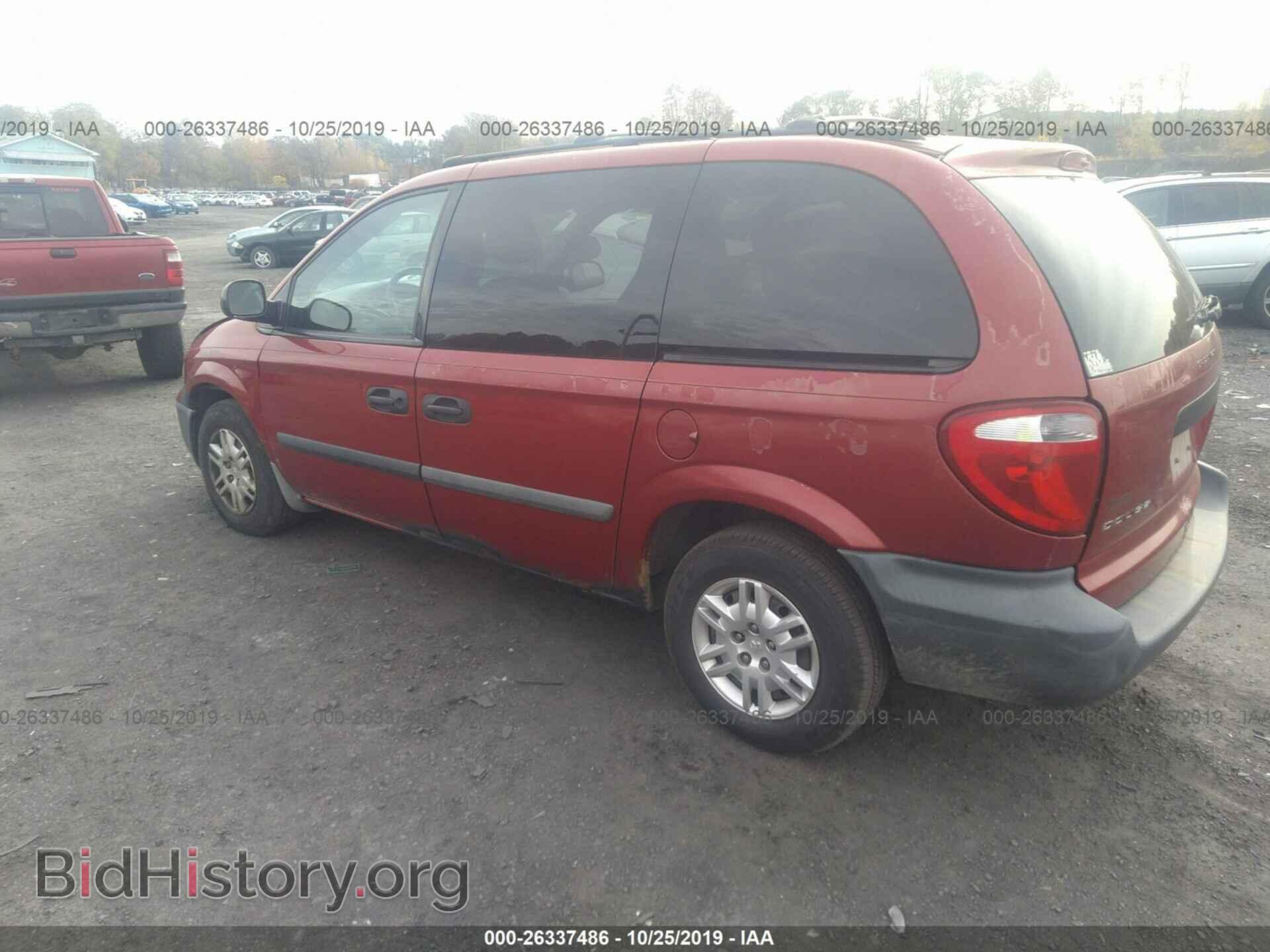 2007 DODGE CARAVAN - VIN: 1D4GP25B77B119696 - Фото 3