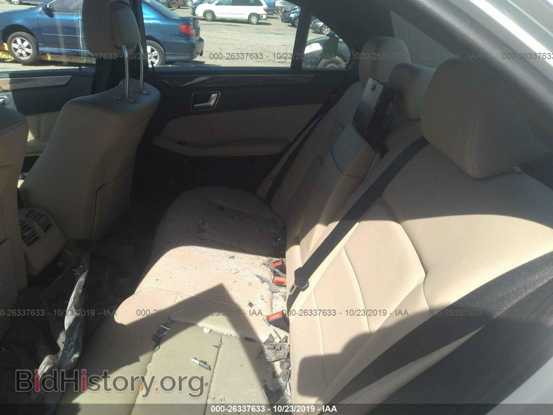 2012 MERCEDES-BENZ E - VIN: WDDHF5KB1CA525621 - Фото 8
