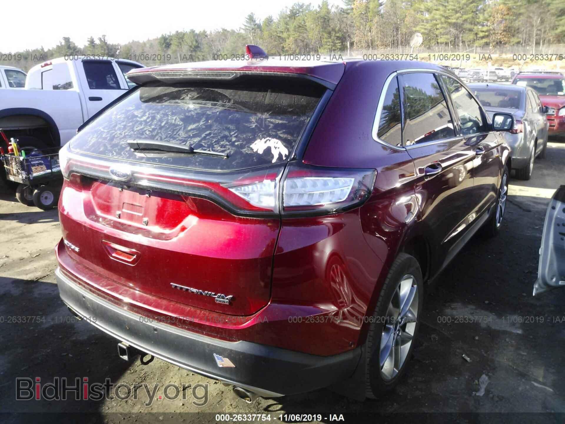 2015 FORD EDGE - VIN: 2FMPK4K89FBC27550 - Фото 4