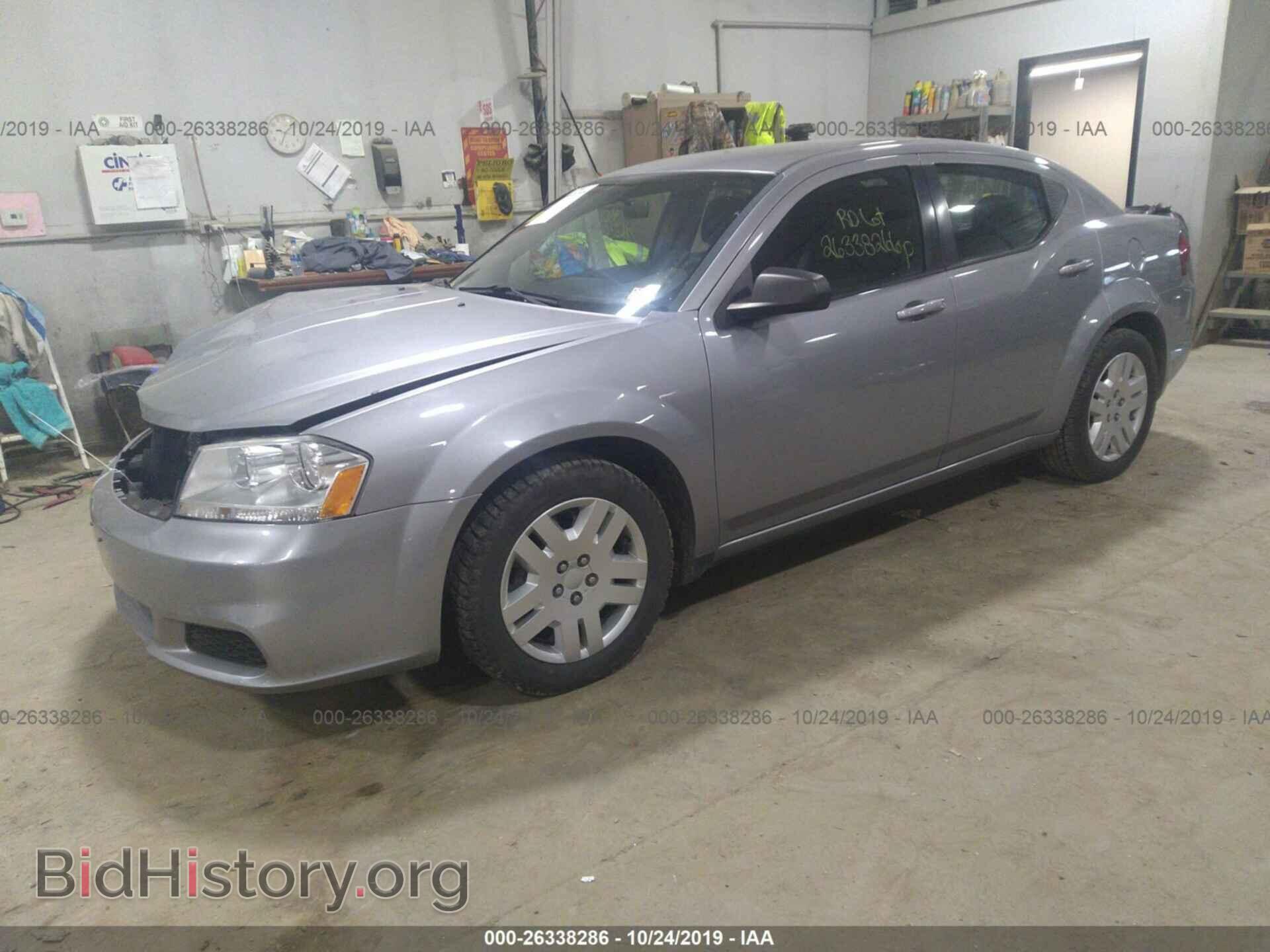 2013 DODGE AVENGER - VIN: 1C3CDZAB8DN540697 - Фото 2