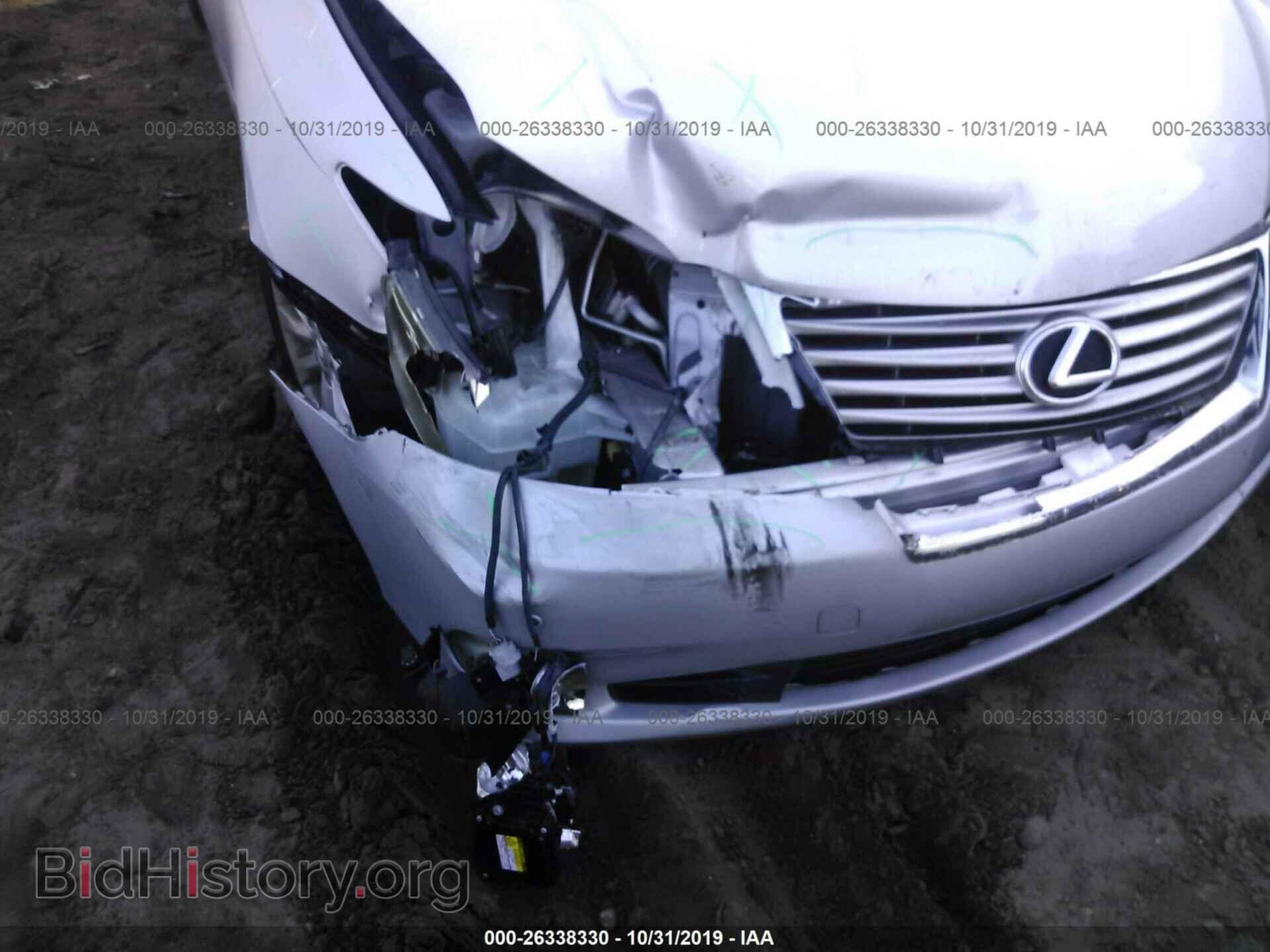 2012 LEXUS ES - VIN: JTHBK1EG6C2492443 - Фото 6