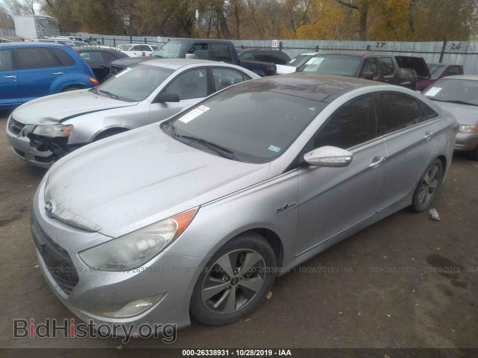 2012 HYUNDAI SONATA - VIN: KMHEC4A44CA045815 - Фото 2