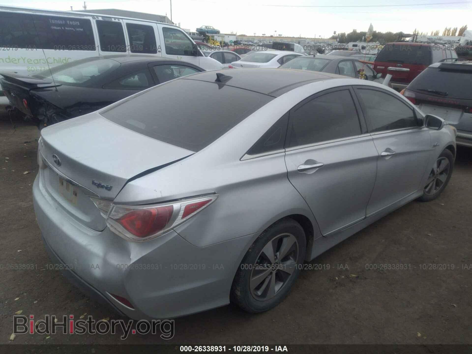 2012 HYUNDAI SONATA - VIN: KMHEC4A44CA045815 - Фото 4