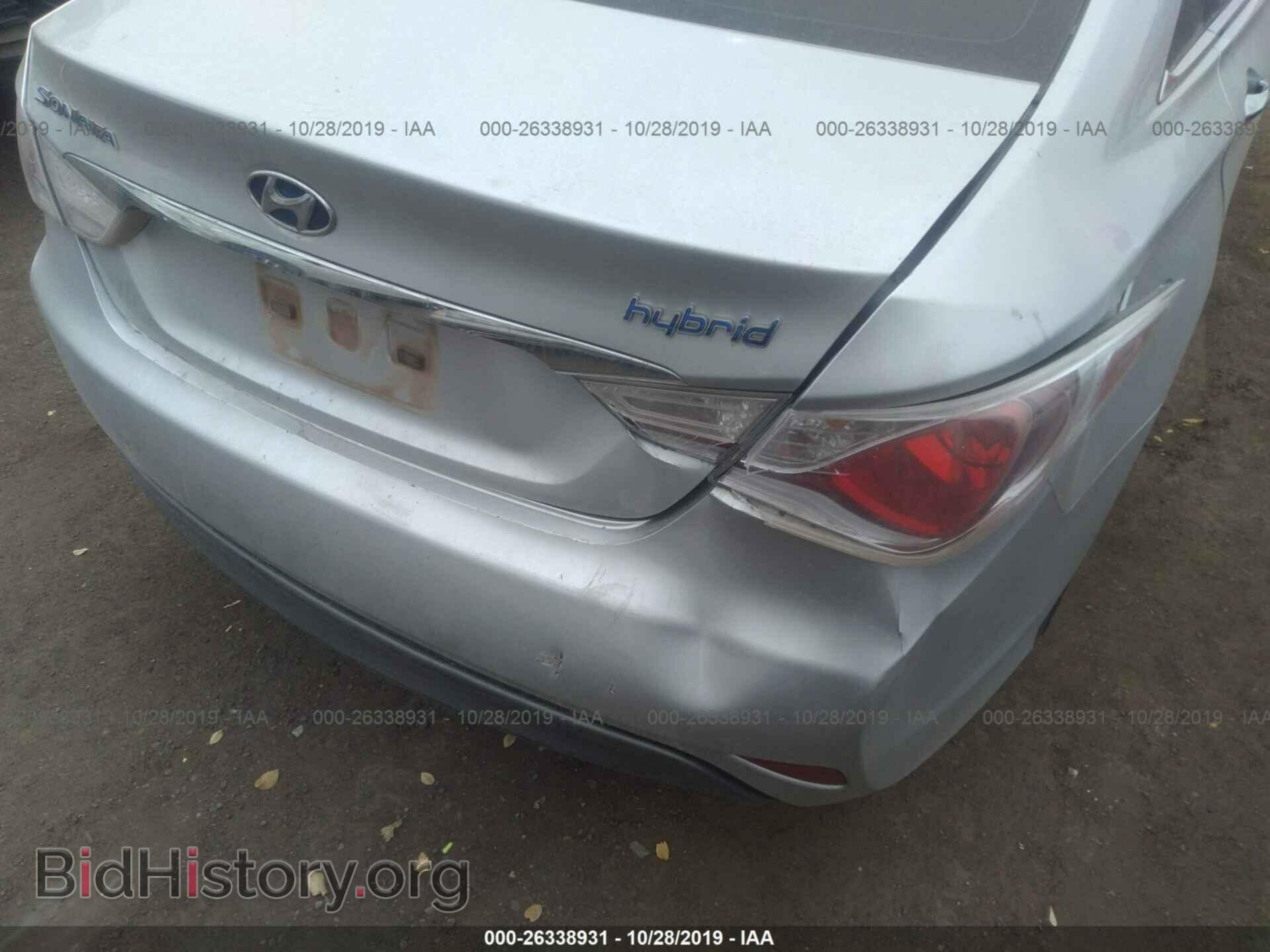 2012 HYUNDAI SONATA - VIN: KMHEC4A44CA045815 - Фото 6