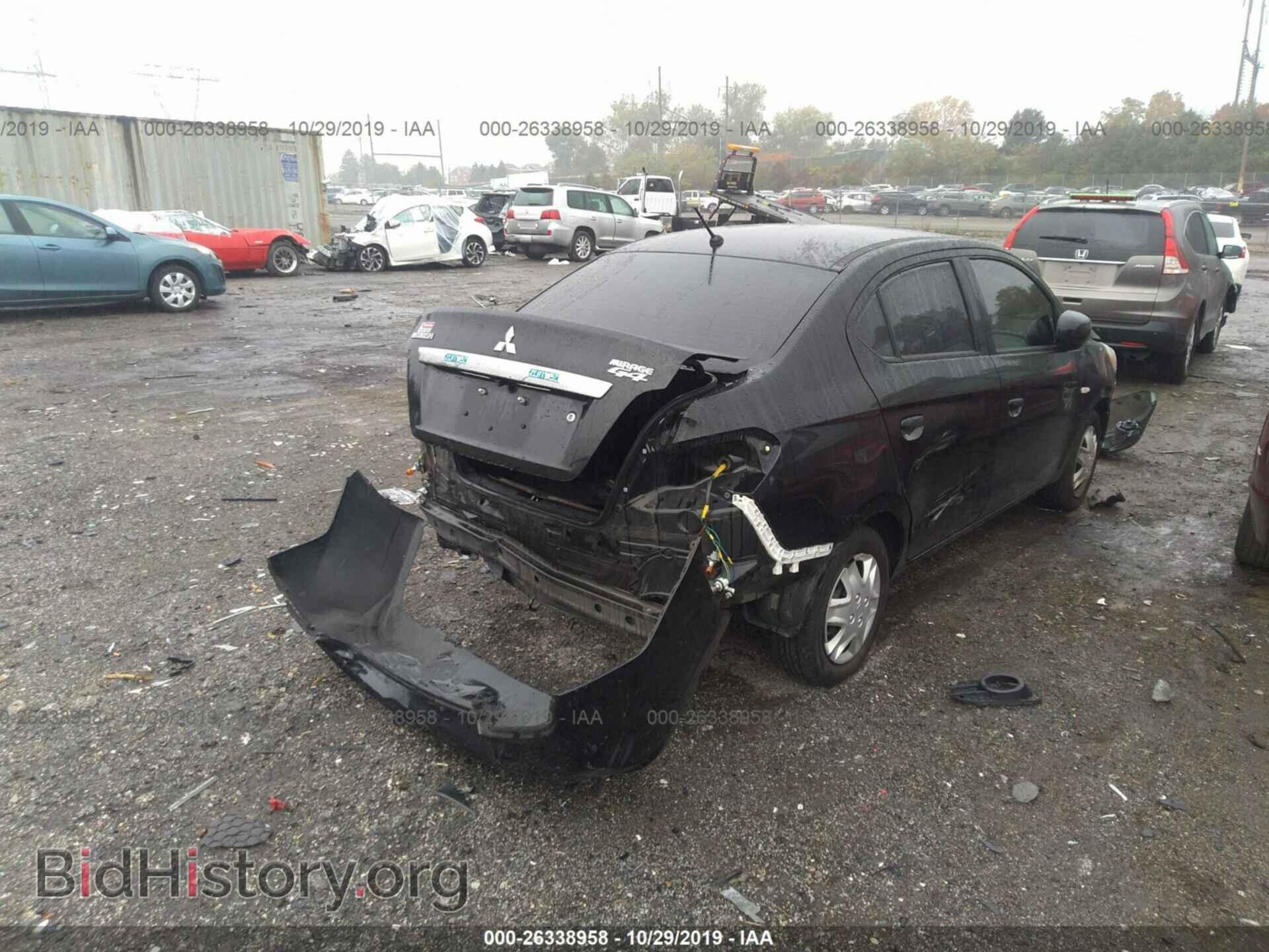 2017 MITSUBISHI MIRAGE - VIN: ML32F3FJ0HHF07816 - Фото 4