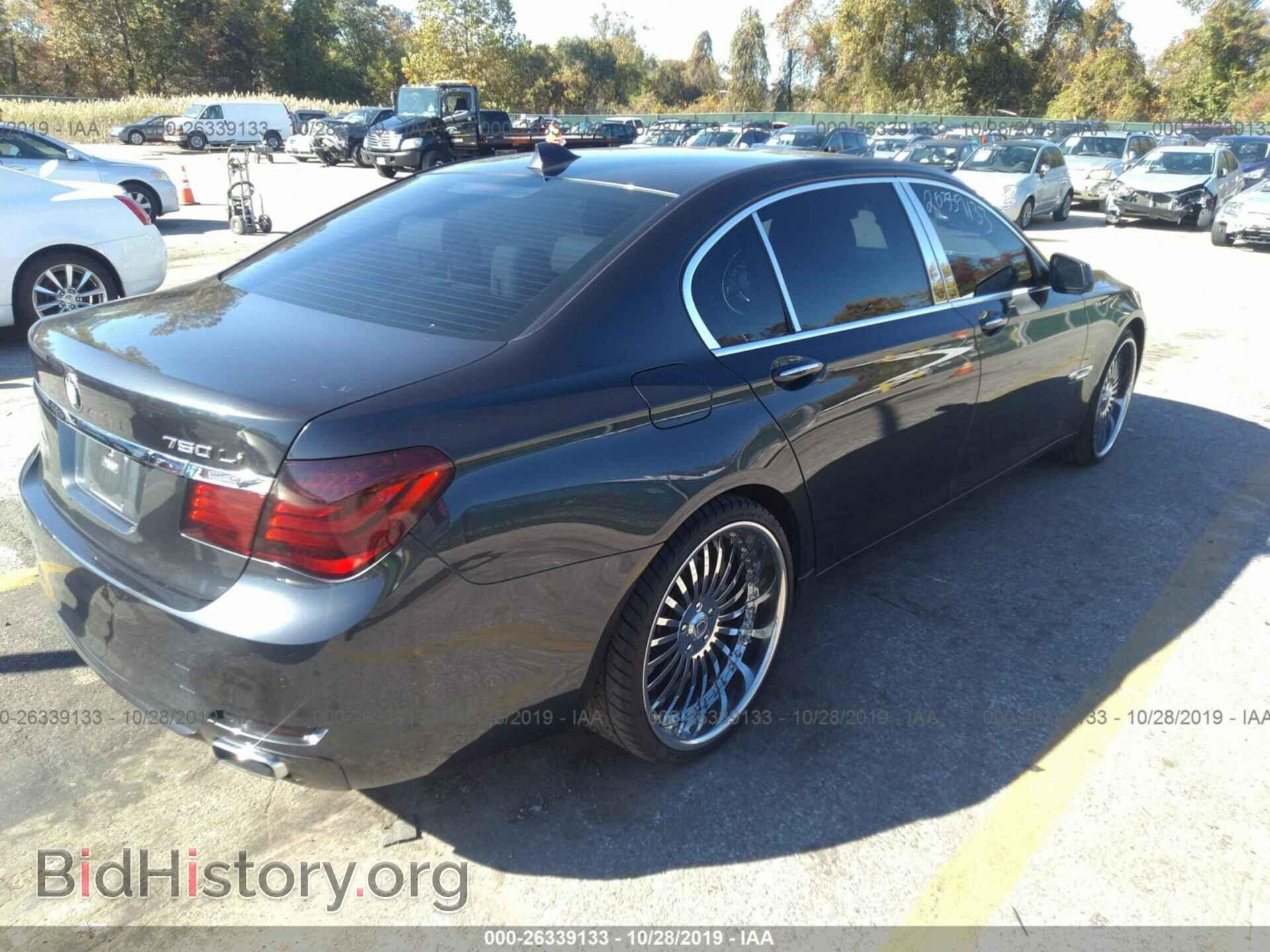 2012 BMW 750 - VIN: WBAKC8C51CC436183 - Фото 4