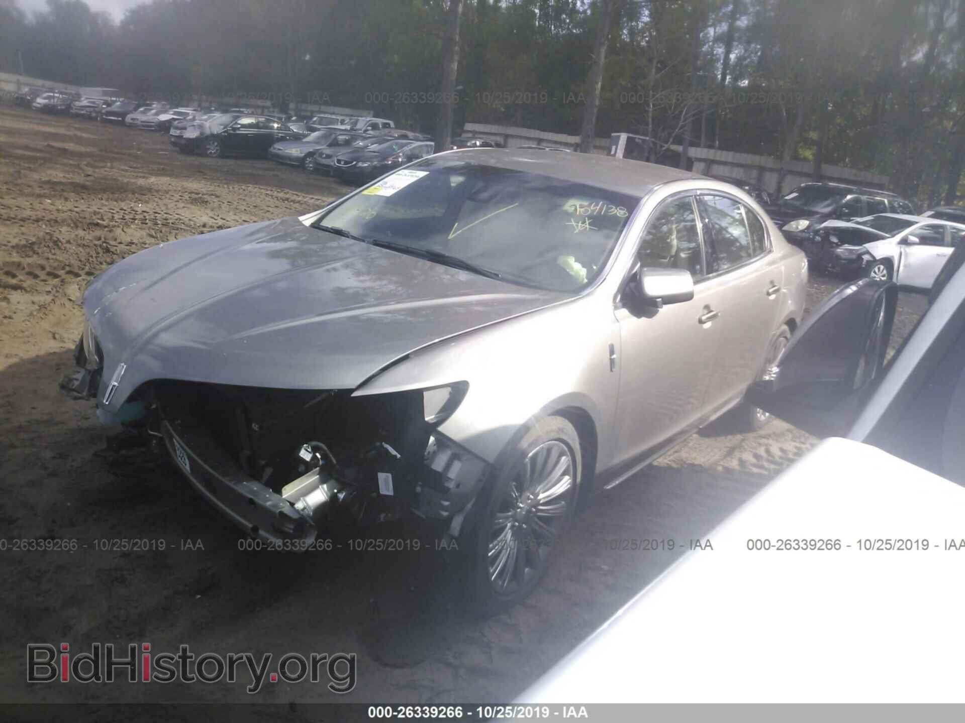 2015 LINCOLN MKS - VIN: 1LNHL9DK4FG606763 - Фото 2
