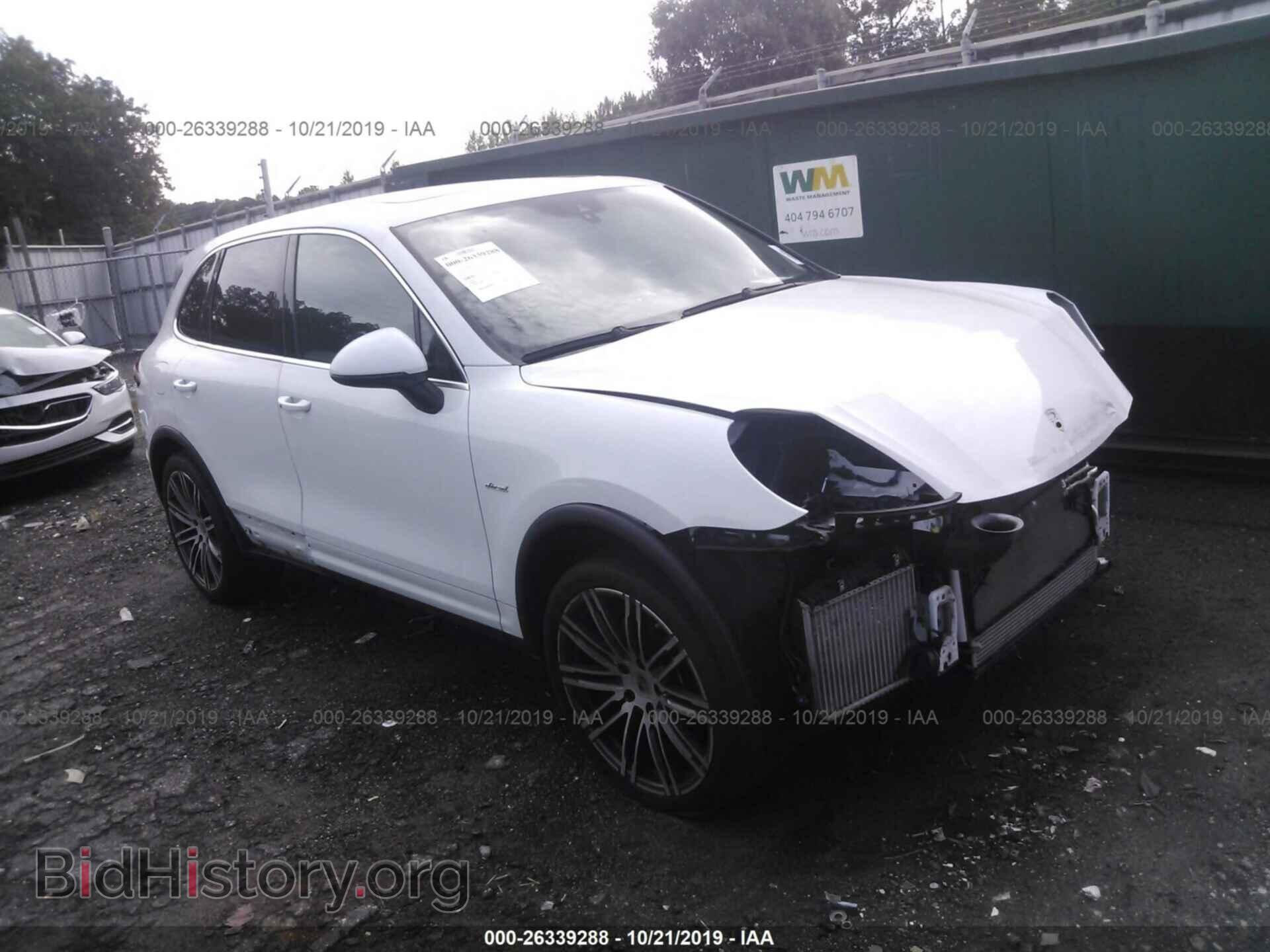 Фотография WP1AF2A26FLA34321 - PORSCHE CAYENNE 2015
