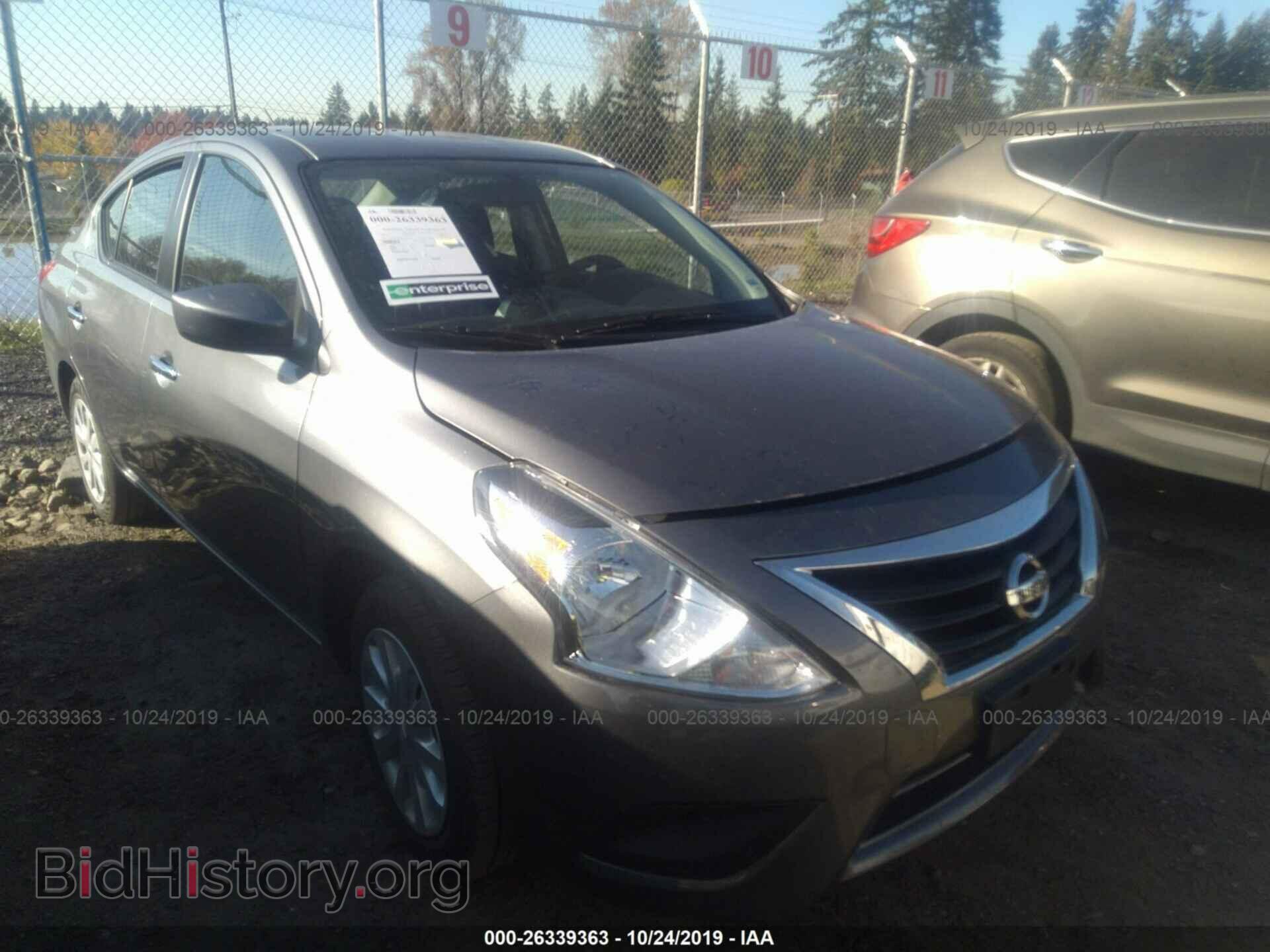 Фотография 3N1CN7APXKL879437 - NISSAN VERSA 2019