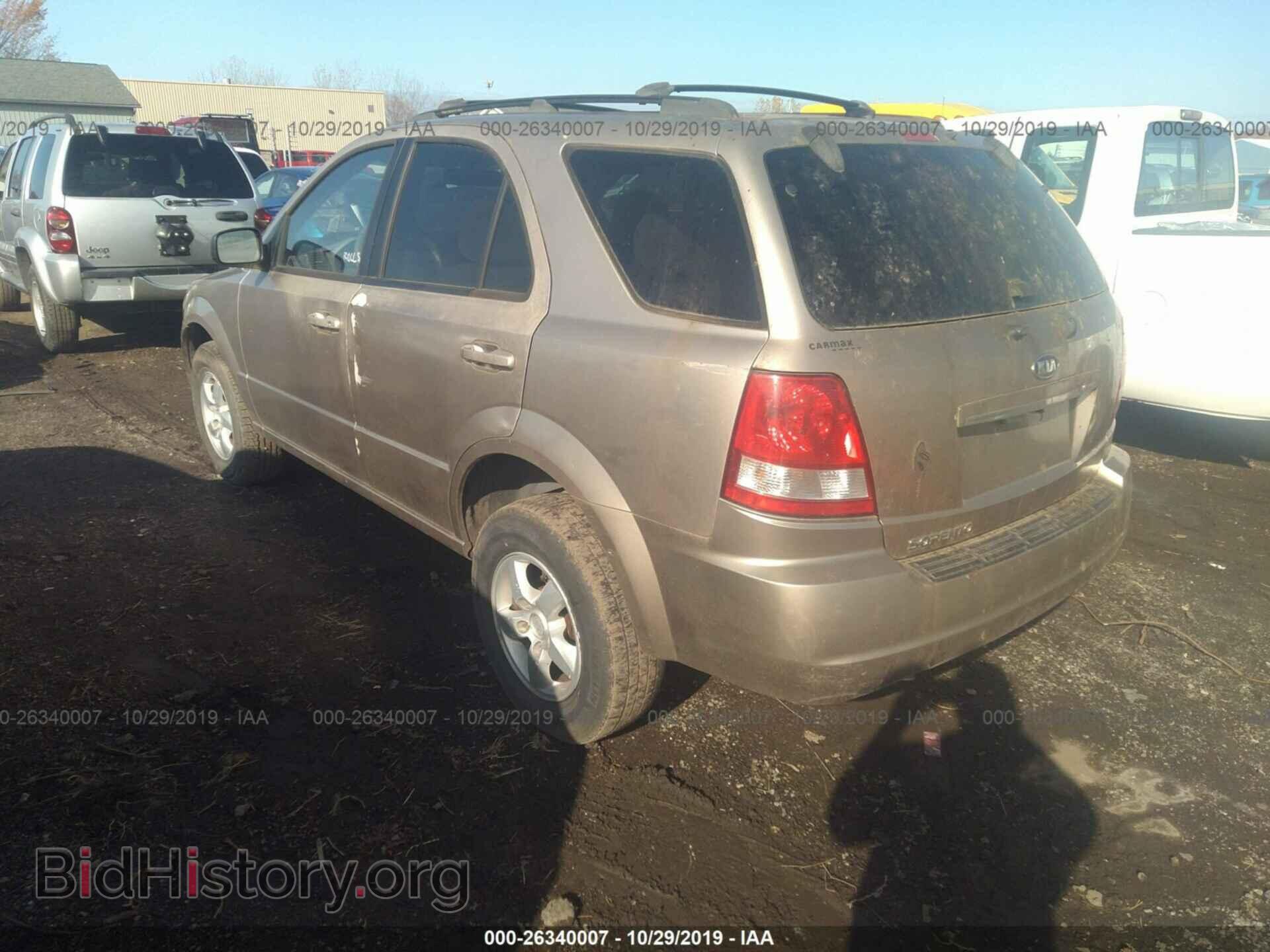 2006 KIA SORENTO - VIN: KNDJD733765555255 - Фото 3
